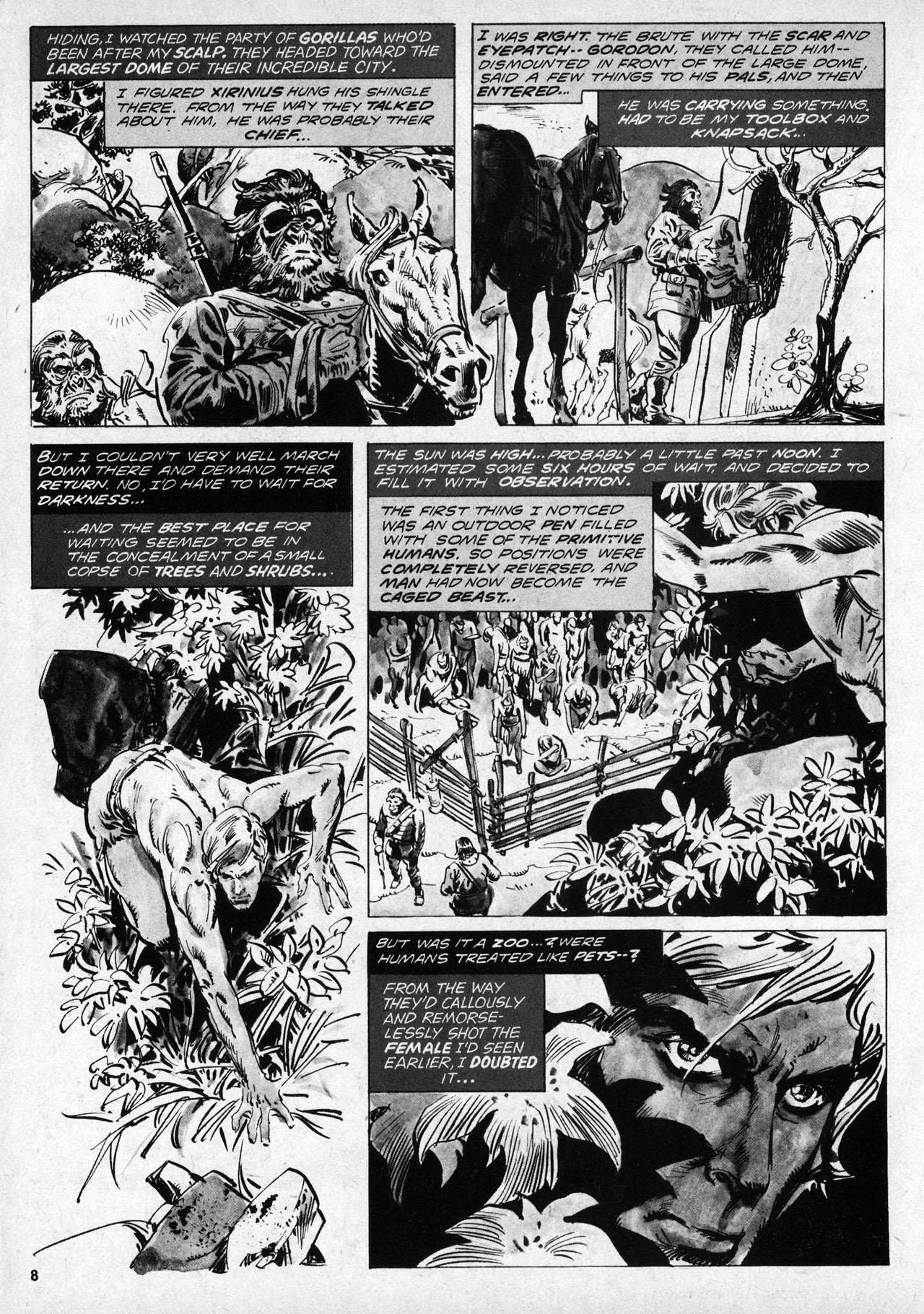 Read online Planet of the Apes comic -  Issue #10 - 8