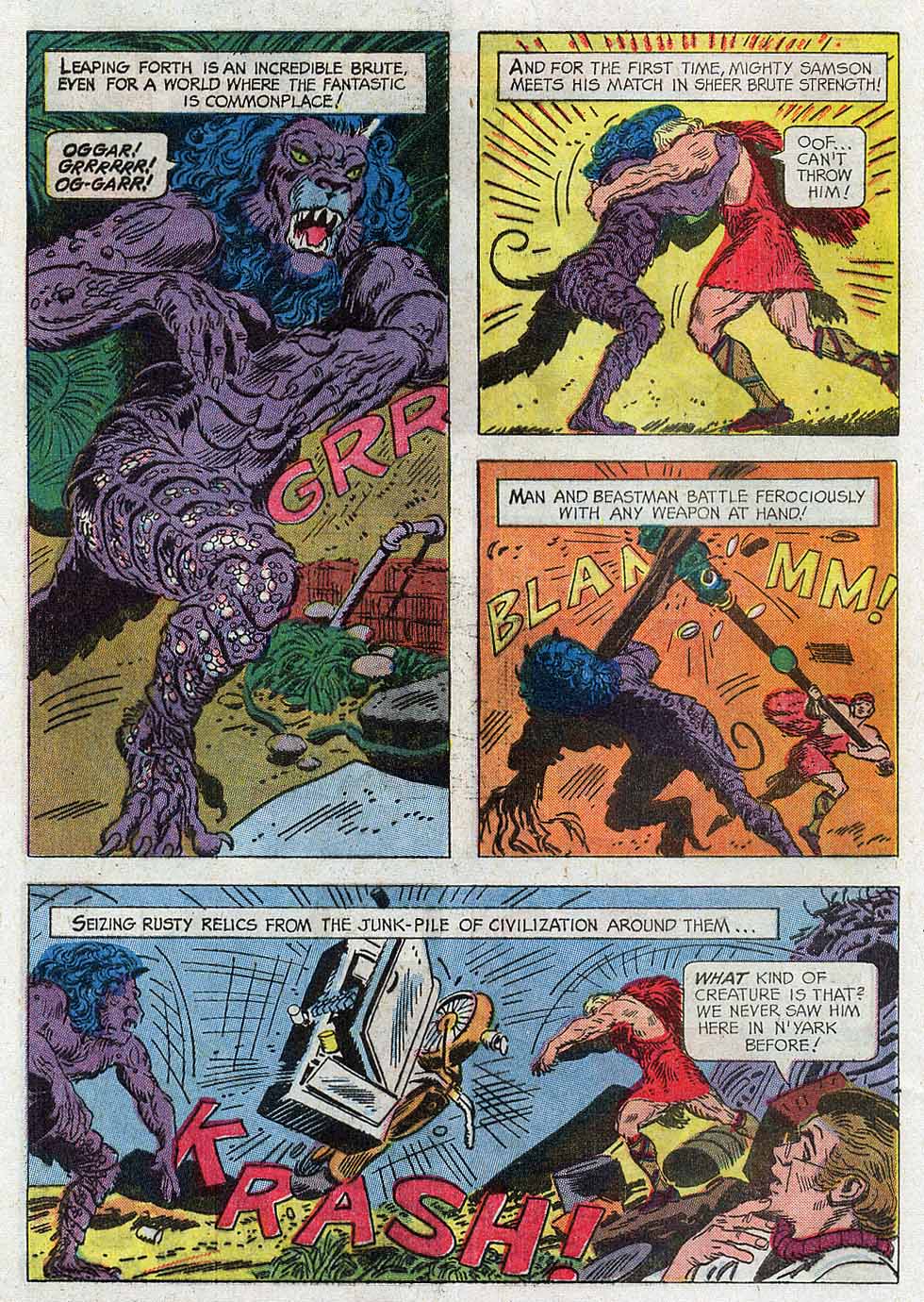 Read online Mighty Samson (1964) comic -  Issue #5 - 8