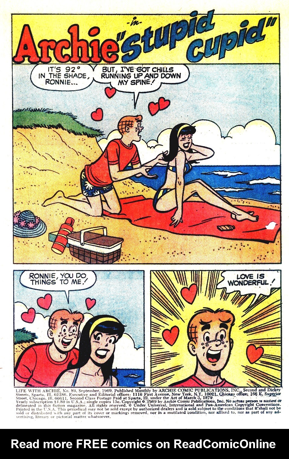 Read online Life With Archie (1958) comic -  Issue #89 - 3