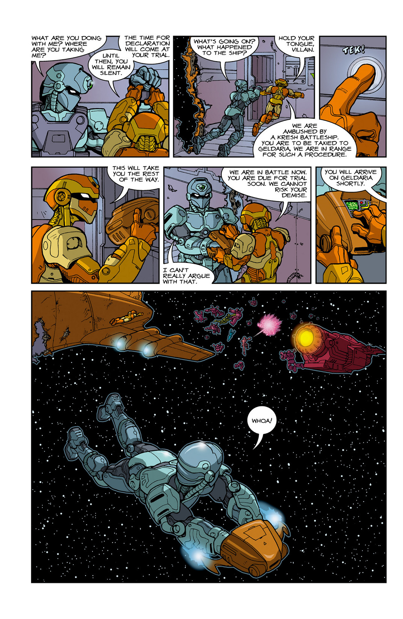 Read online Tech Jacket (2002) comic -  Issue # TPB 1 - 57