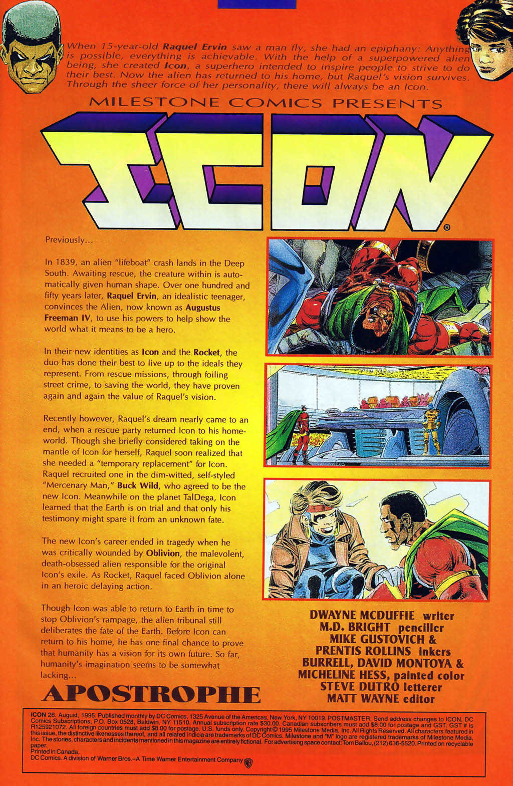 Read online Icon comic -  Issue #28 - 2