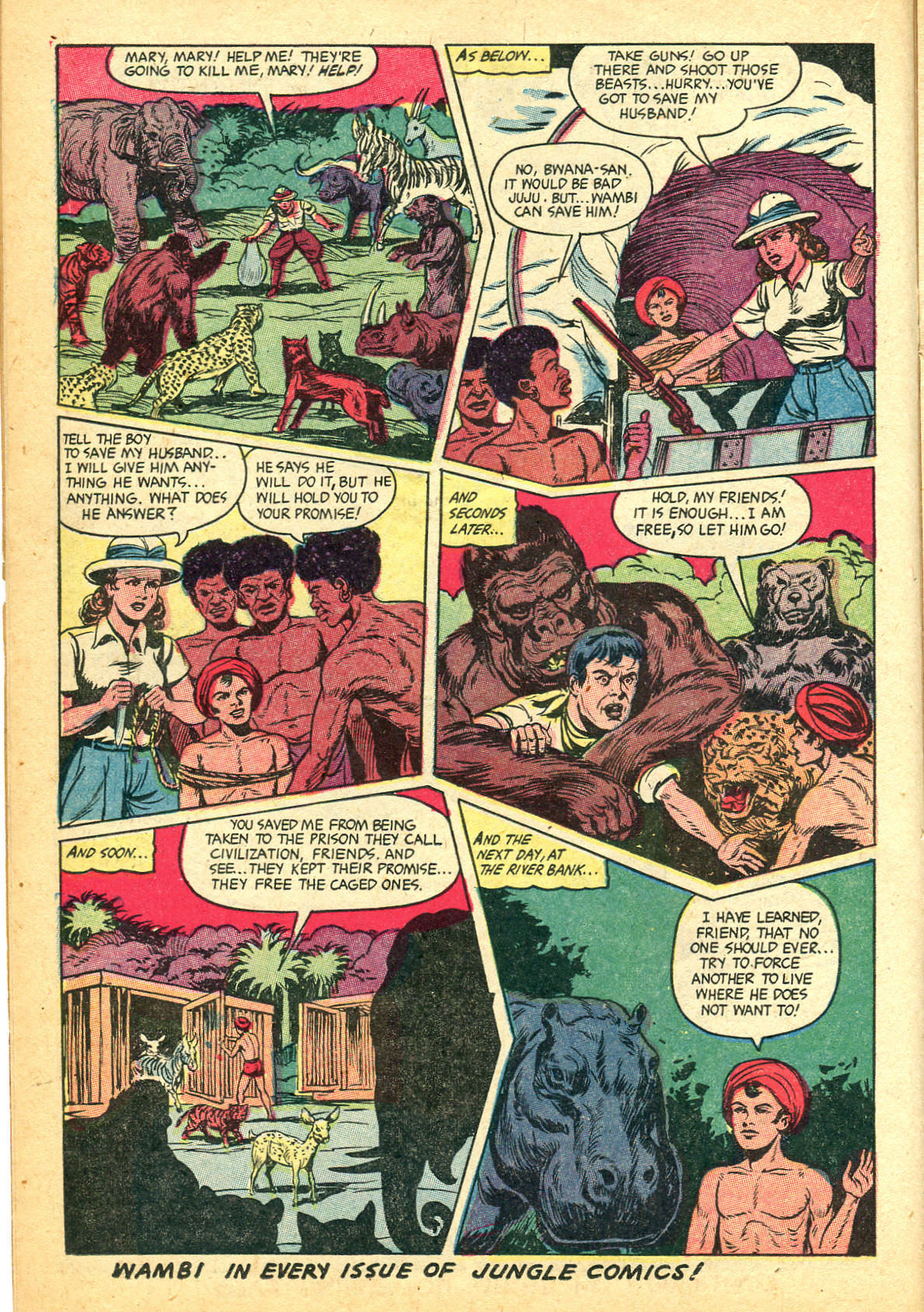 Read online Jungle Comics comic -  Issue #157 - 16