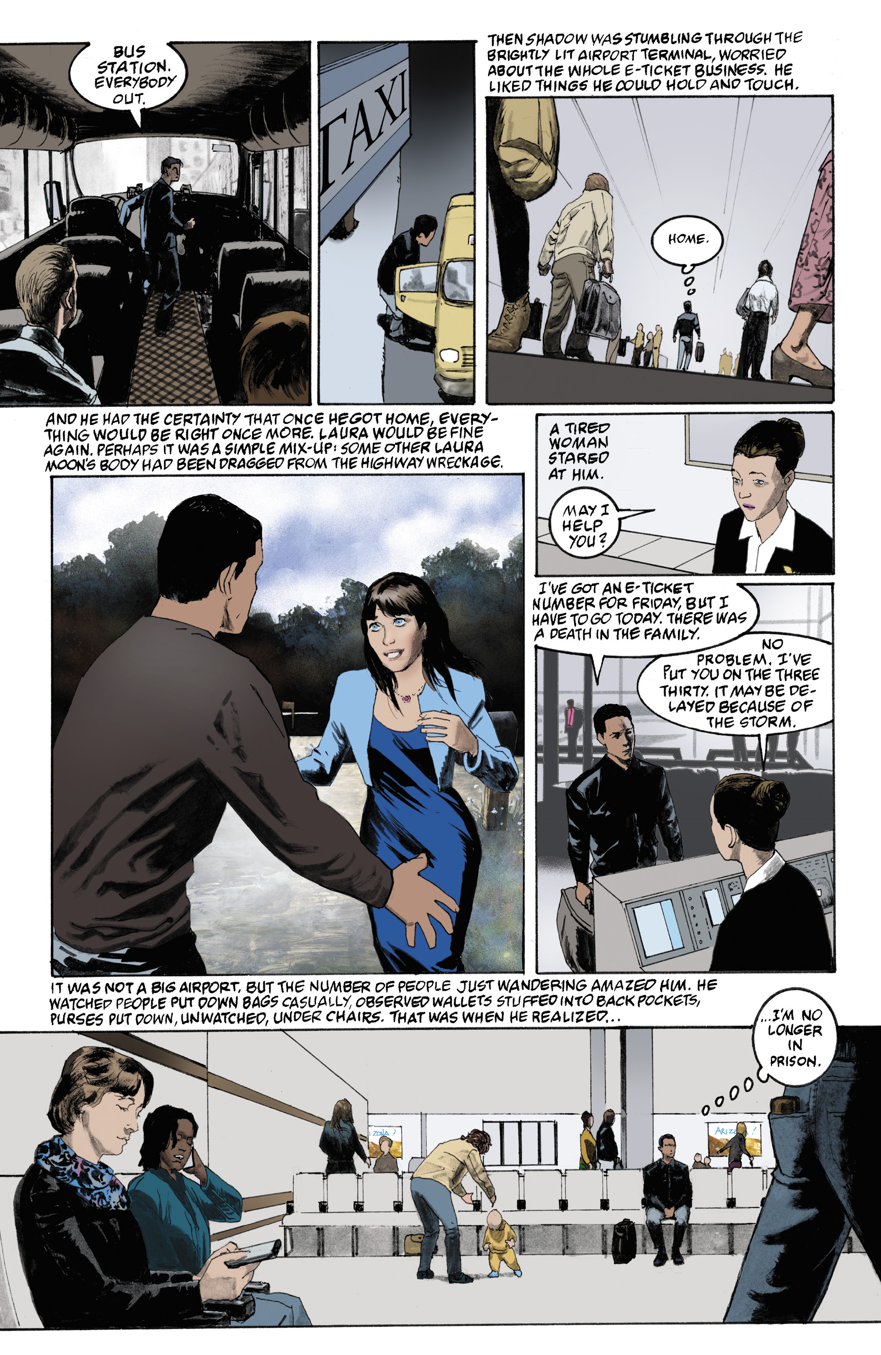 Read online American Gods: Shadows comic -  Issue #1 - 16