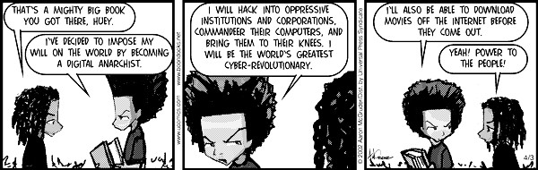 Read online The Boondocks Collection comic -  Issue # Year 2002 - 93