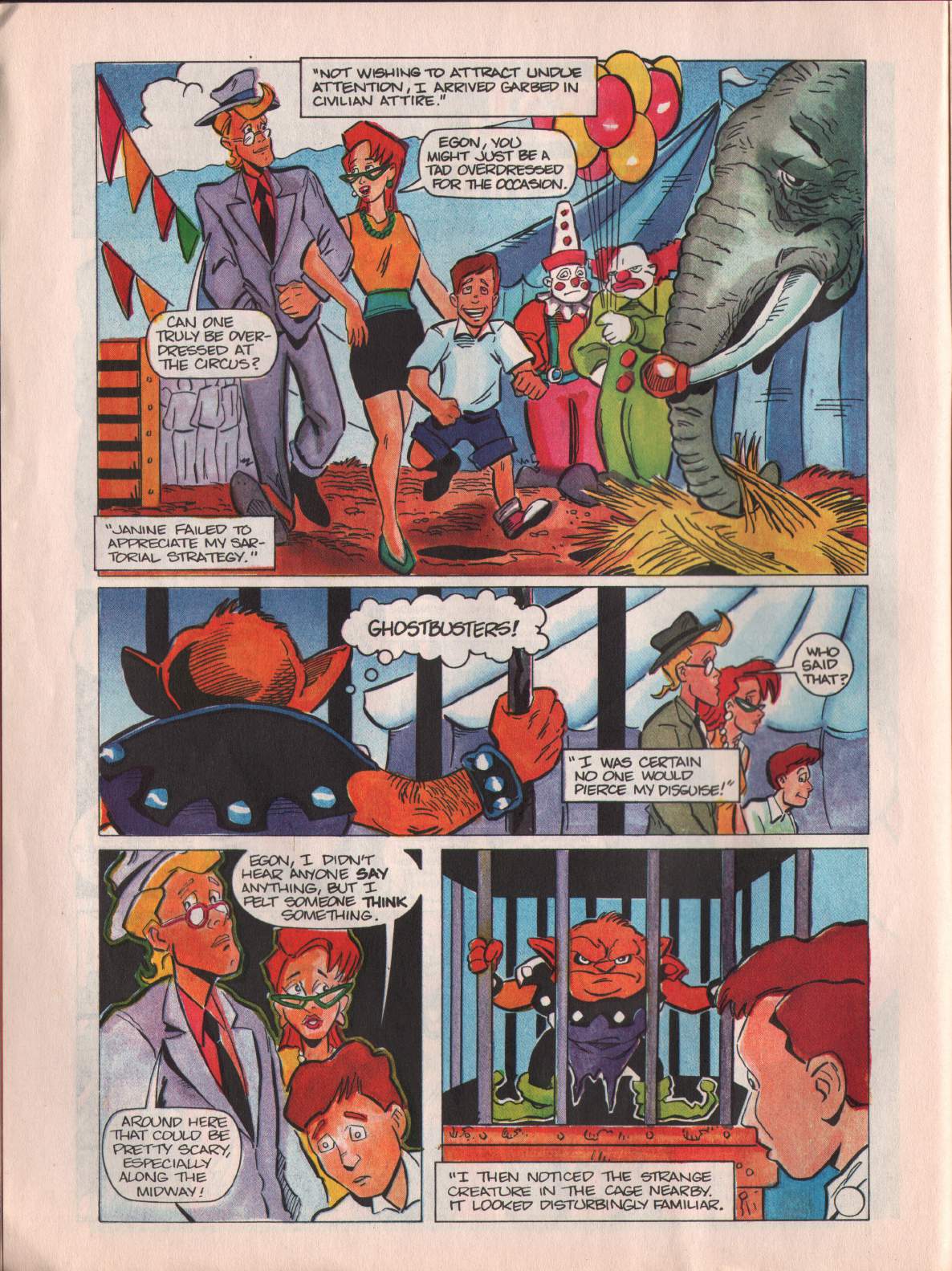 Read online The Real Ghostbusters comic -  Issue #170 - 2