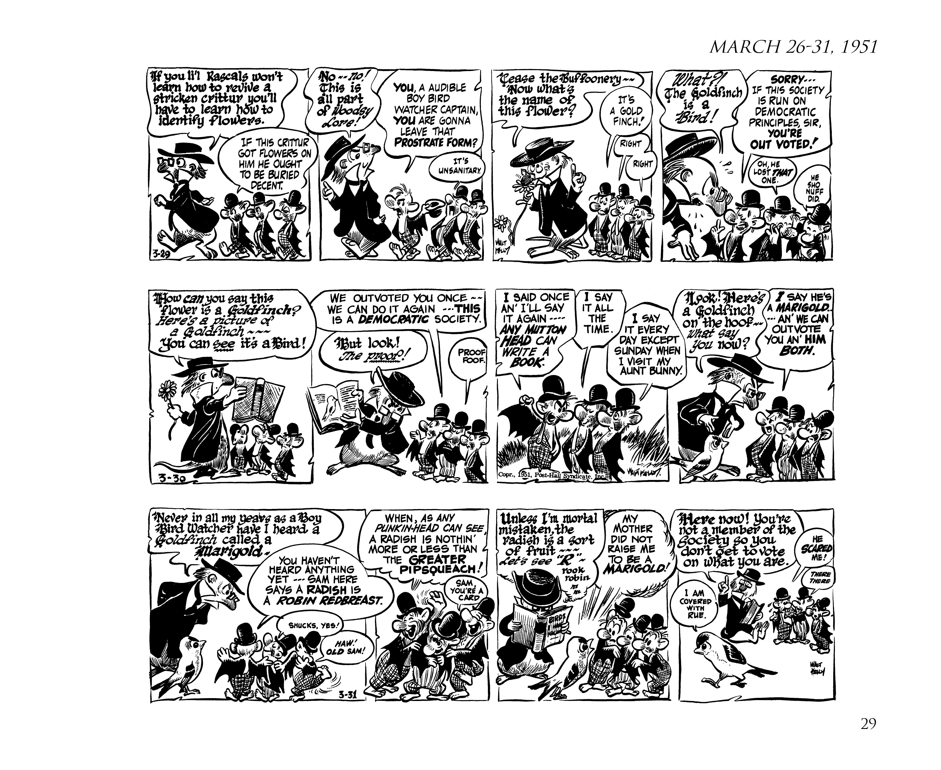 Read online Pogo by Walt Kelly: The Complete Syndicated Comic Strips comic -  Issue # TPB 2 (Part 1) - 47
