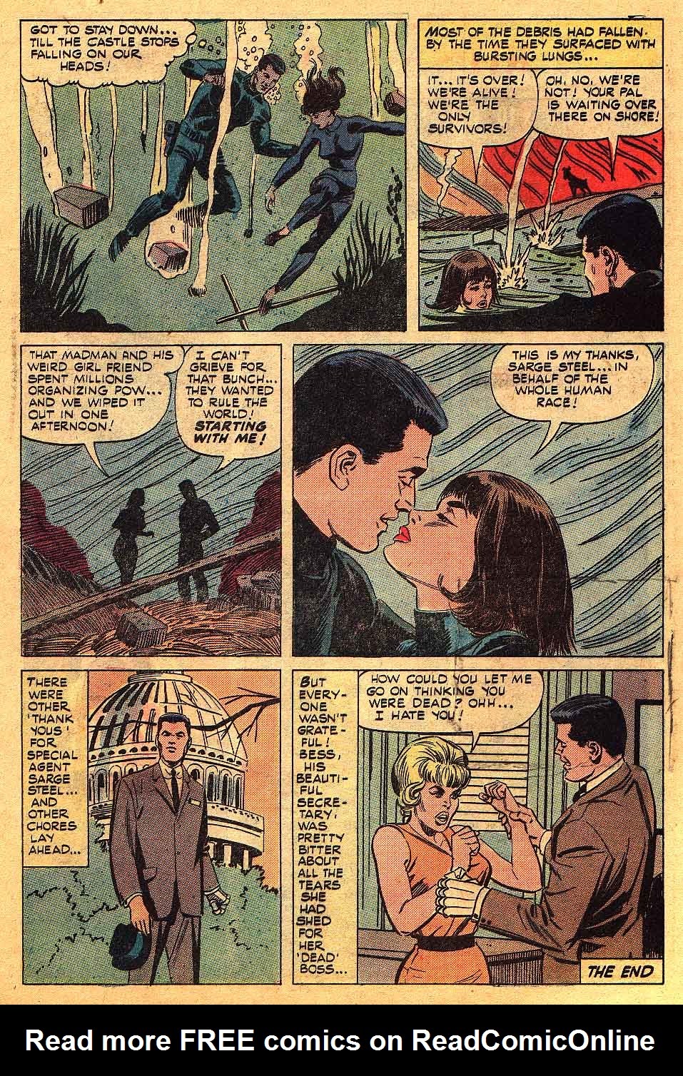 Read online Sarge Steel comic -  Issue #7 - 28