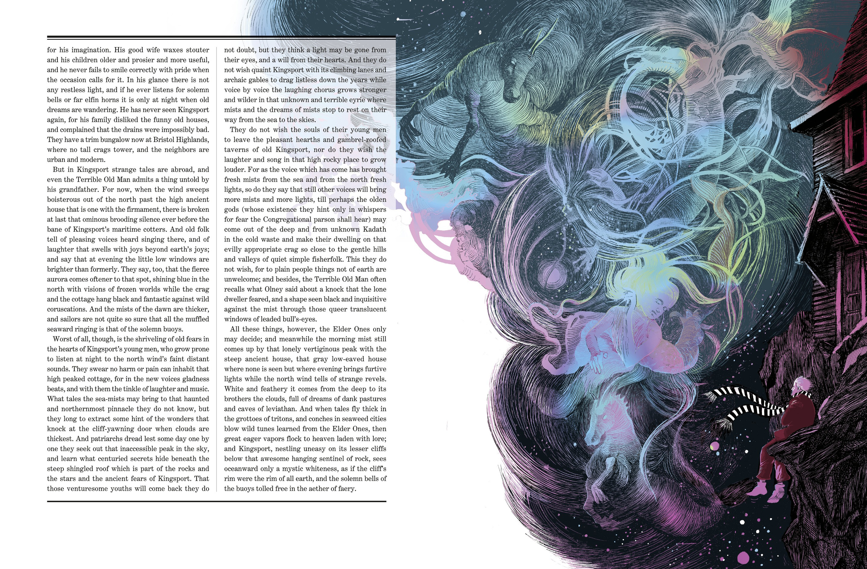 Read online The Monstrous Dreams of Mr. Providence comic -  Issue # TPB - 111