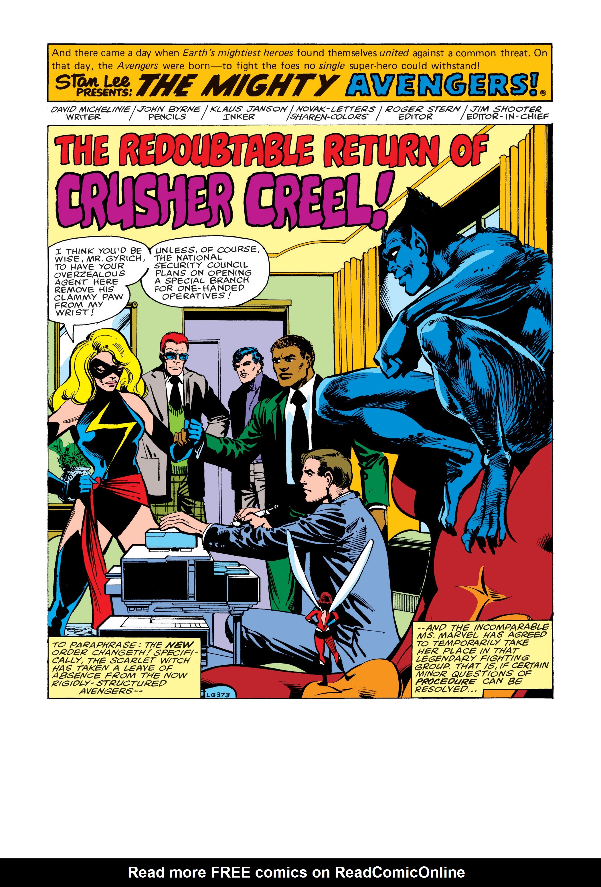 Read online Marvel Masterworks: The Avengers comic -  Issue # TPB 18 (Part 2) - 35