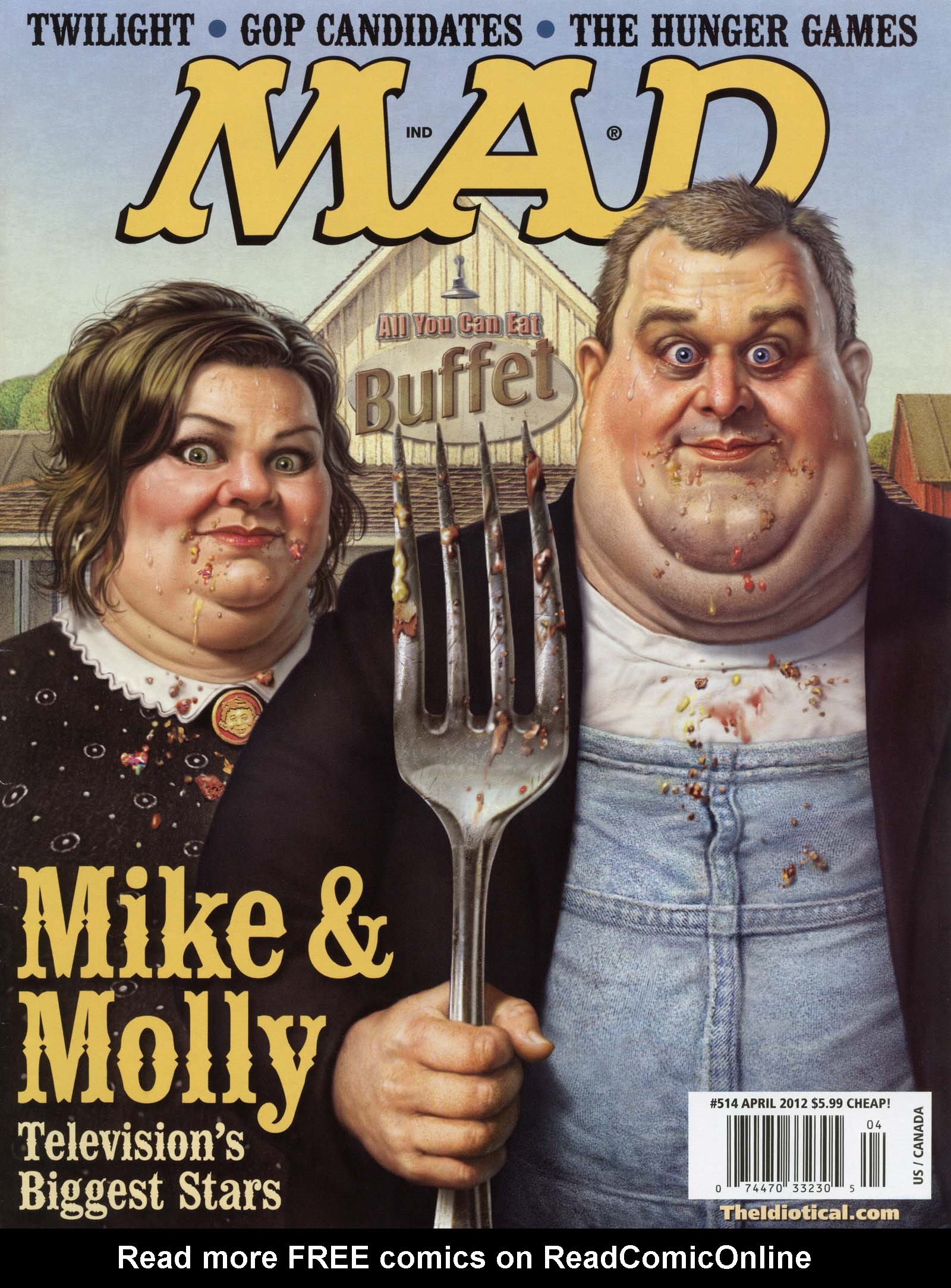 Read online MAD comic -  Issue #514 - 1