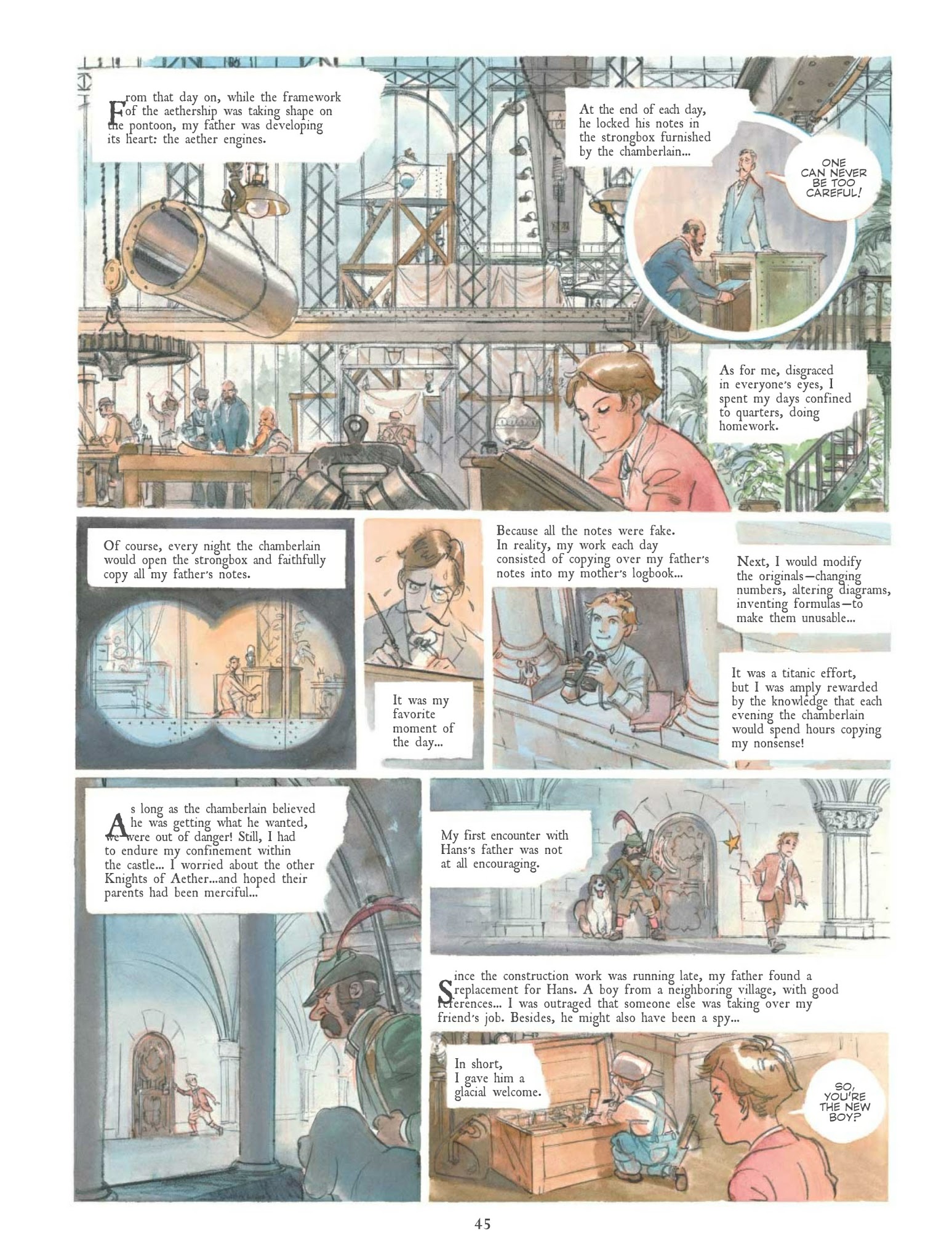 Read online Castle In the Stars: The Space Race of 1869 comic -  Issue # Full - 49