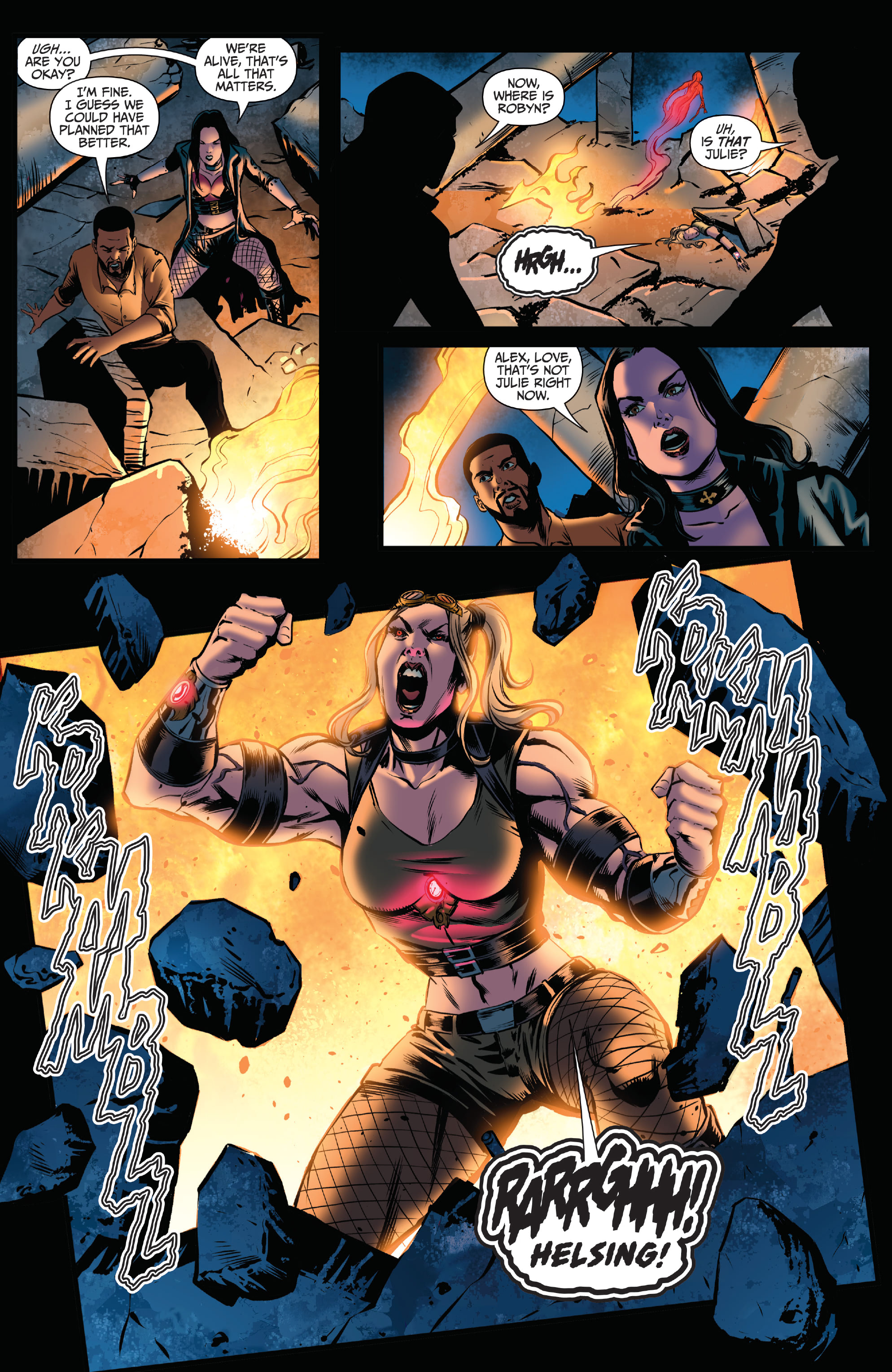 Read online Van Helsing vs The League of Monsters comic -  Issue #5 - 18