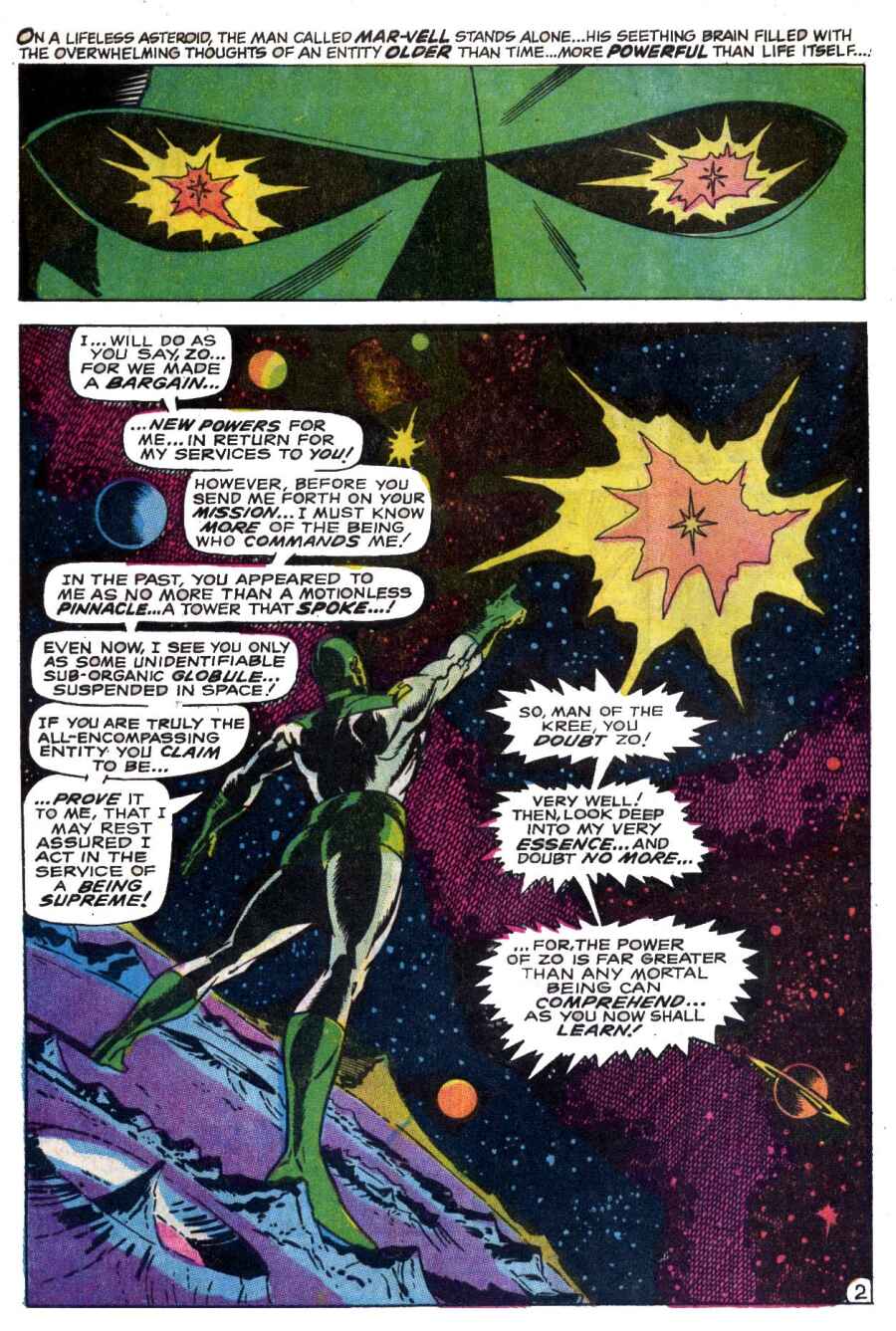 Read online Captain Marvel (1968) comic -  Issue #15 - 3