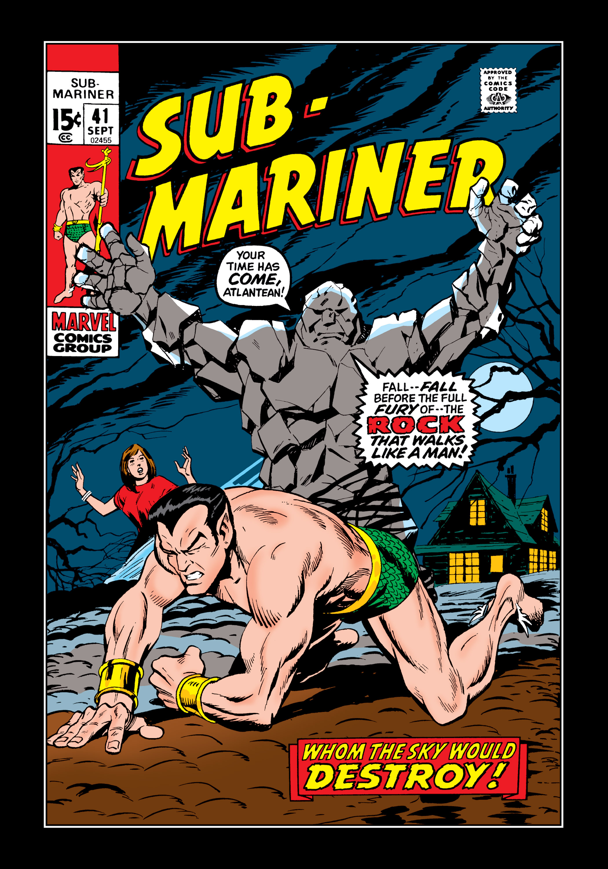 Read online Marvel Masterworks: The Sub-Mariner comic -  Issue # TPB 6 (Part 1) - 71