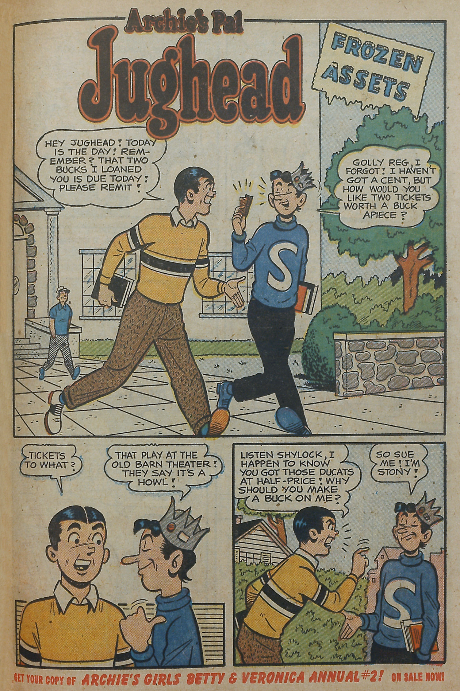 Read online Archie's Pal Jughead Annual comic -  Issue #2 - 68