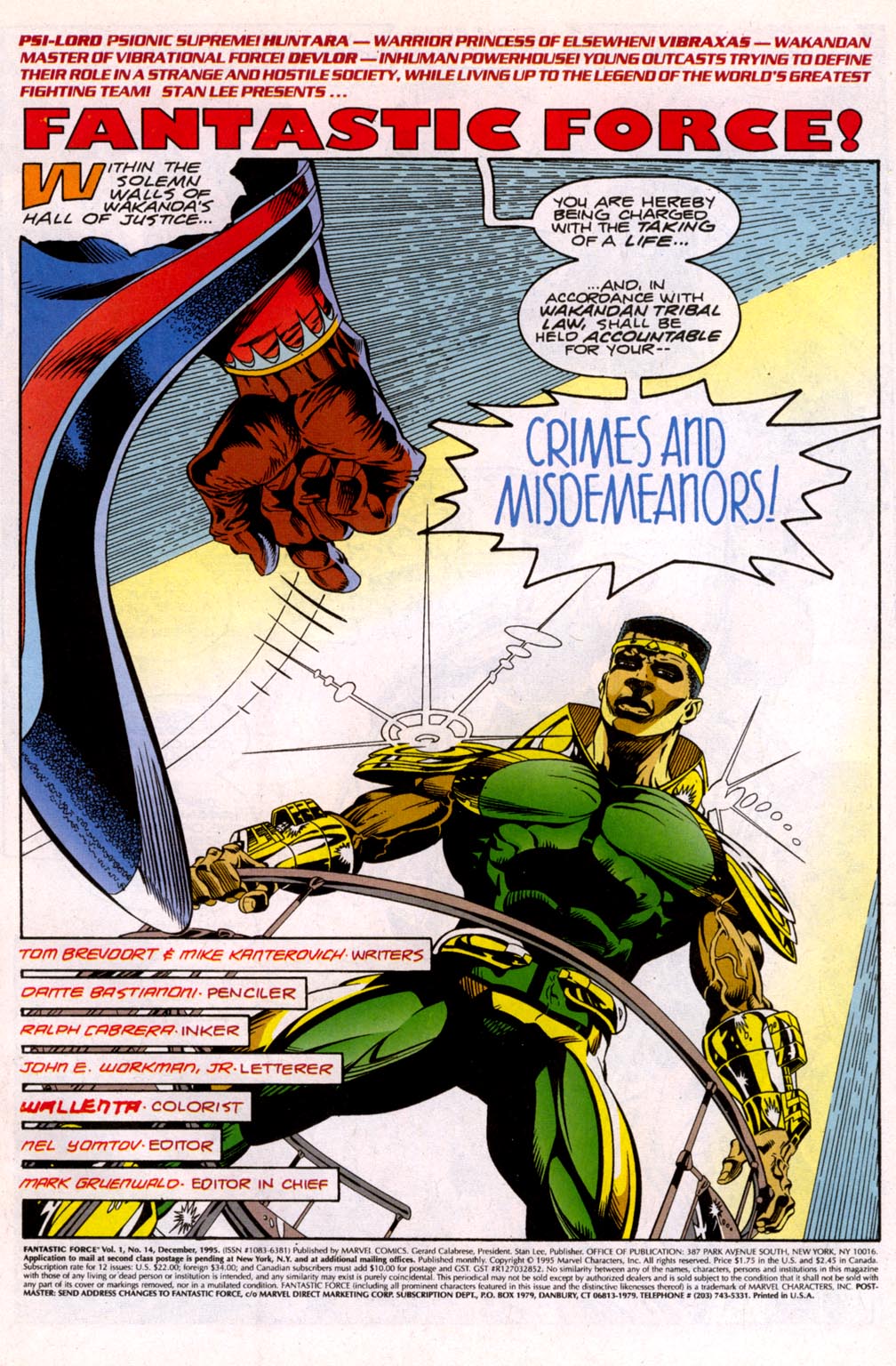 Read online Fantastic Force (1994) comic -  Issue #14 - 2