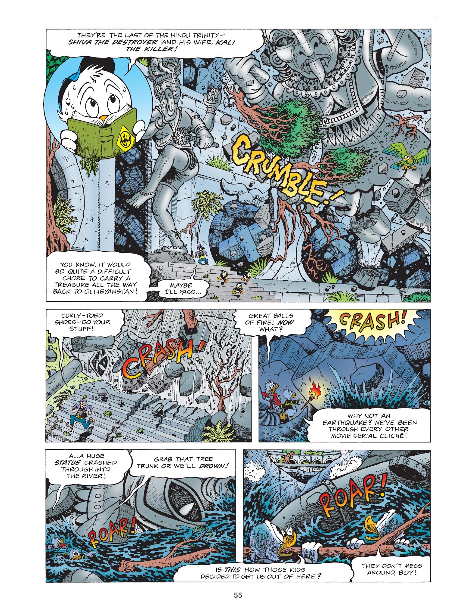 Read online Walt Disney Uncle Scrooge and Donald Duck: The Don Rosa Library comic -  Issue # TPB 7 (Part 1) - 56