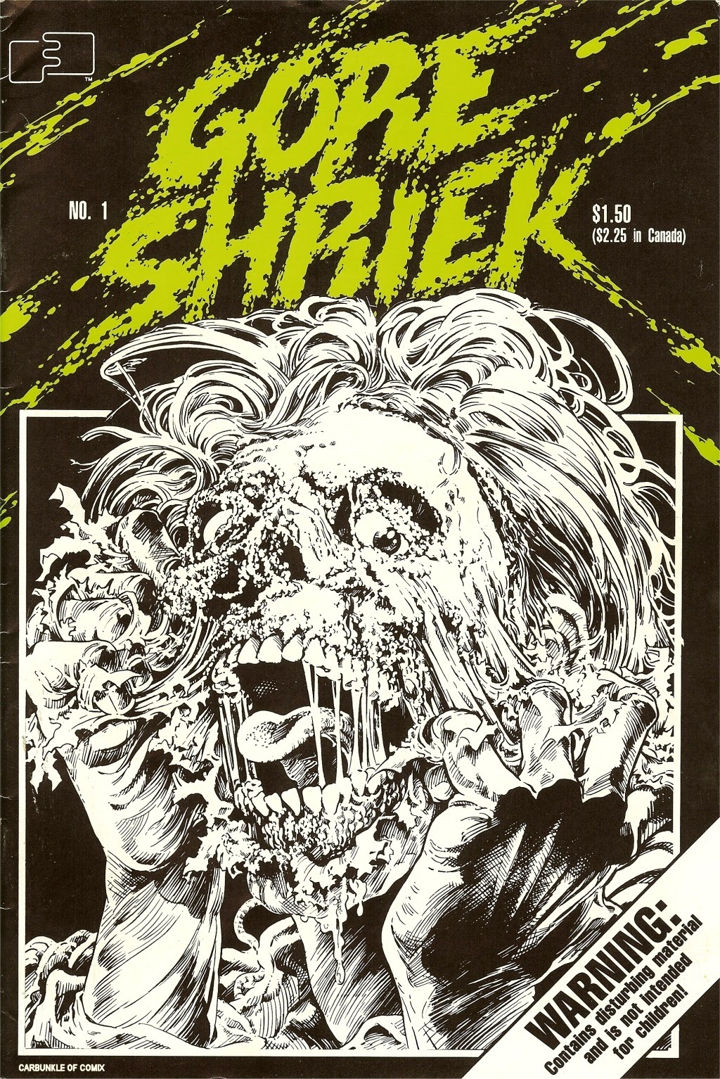 Read online Gore Shriek comic -  Issue #1 - 1