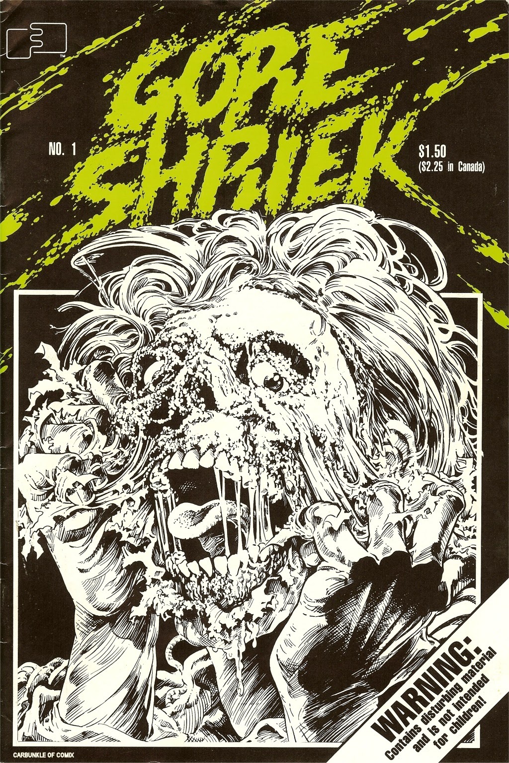 Gore Shriek issue 1 - Page 1