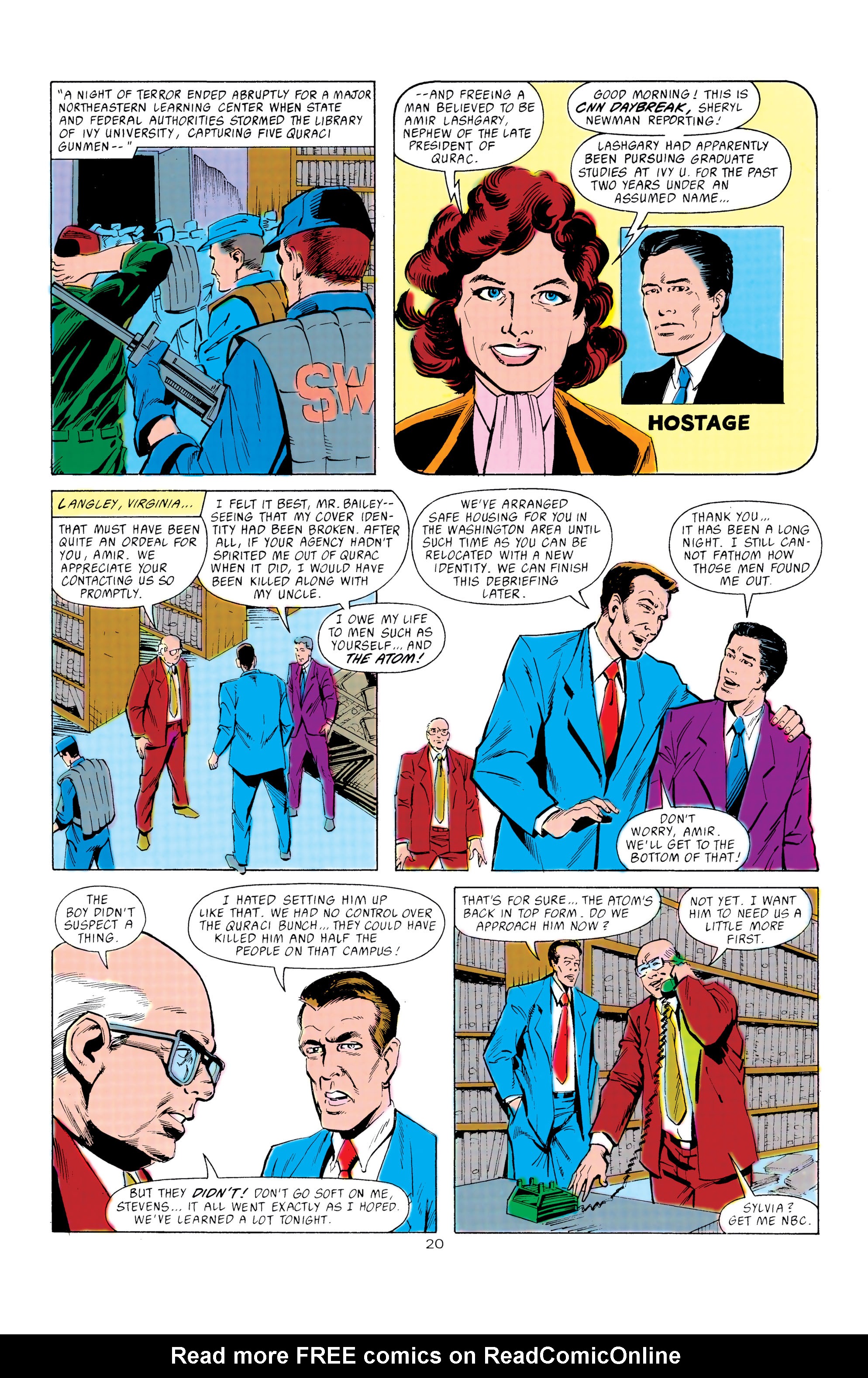 Read online Power of the Atom comic -  Issue #2 - 21