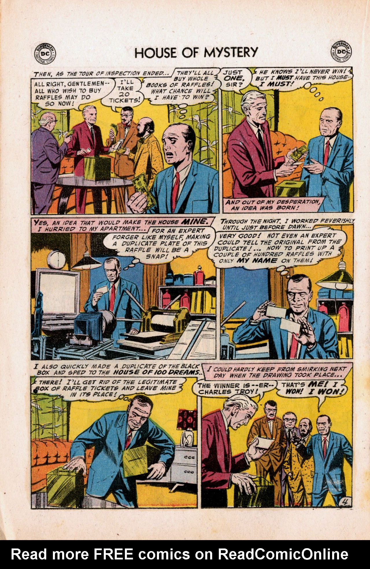 Read online House of Mystery (1951) comic -  Issue #52 - 22
