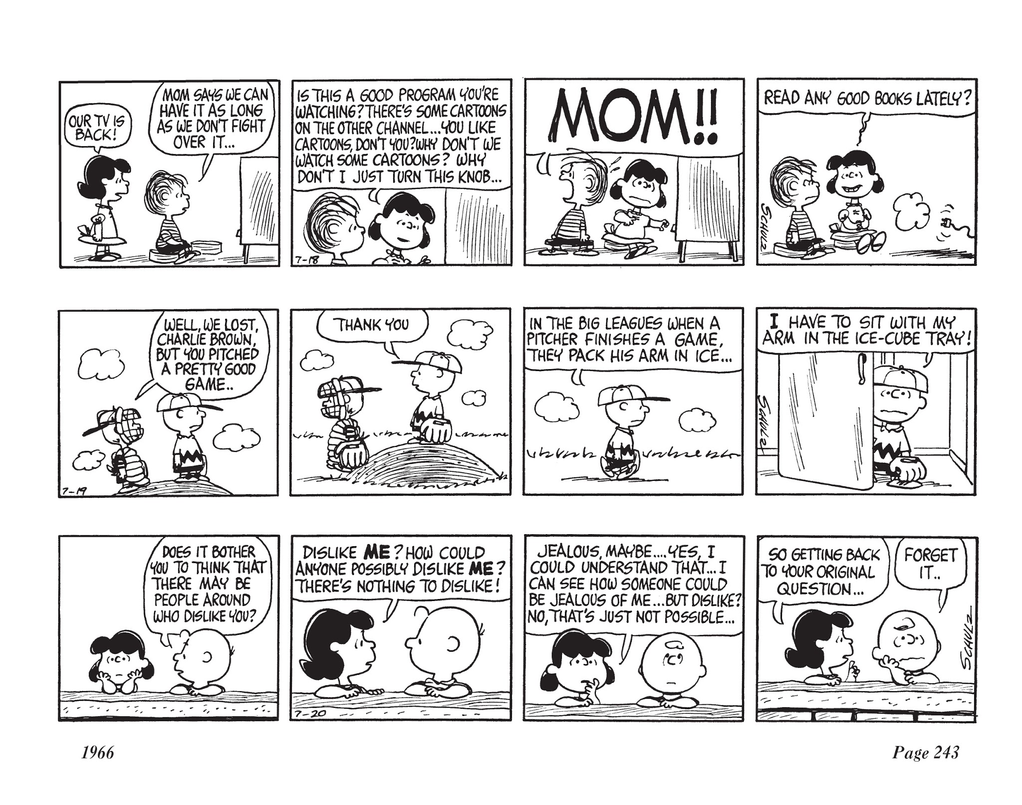 Read online The Complete Peanuts comic -  Issue # TPB 8 - 255