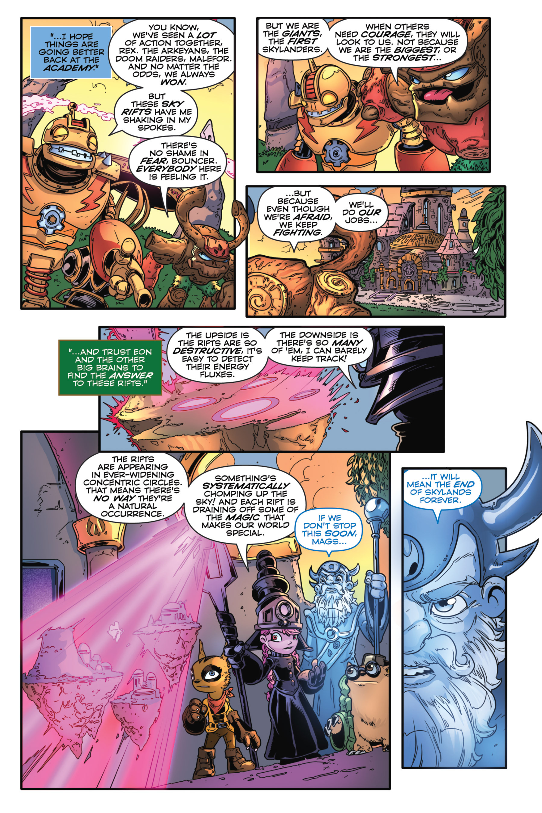 Read online Skylanders: Rift Into Overdrive comic -  Issue # Full - 38