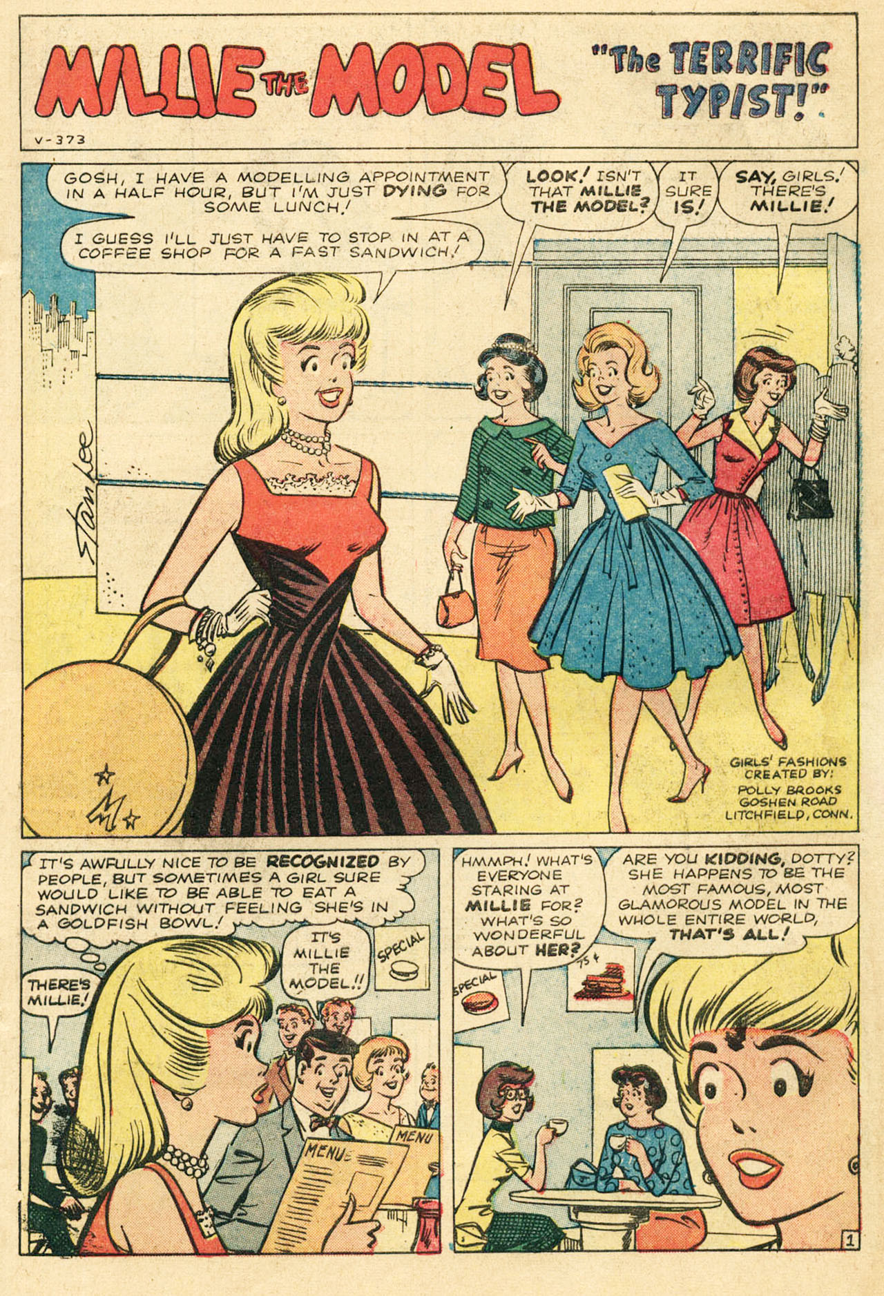 Read online Millie the Model comic -  Issue #105 - 3