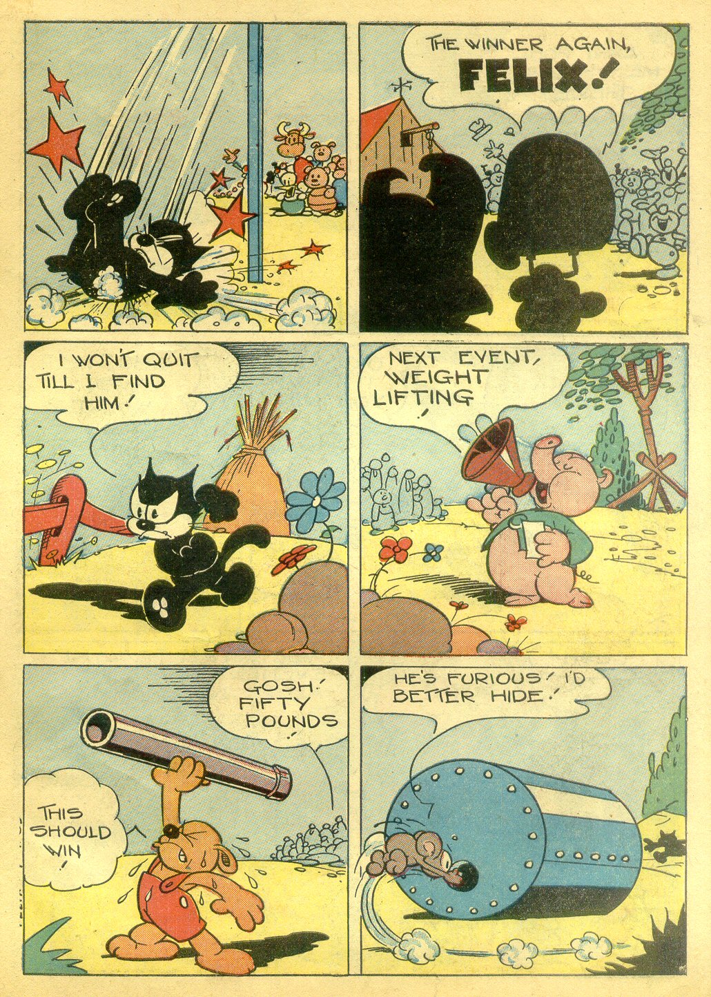 Read online Felix the Cat (1948) comic -  Issue #4 - 41