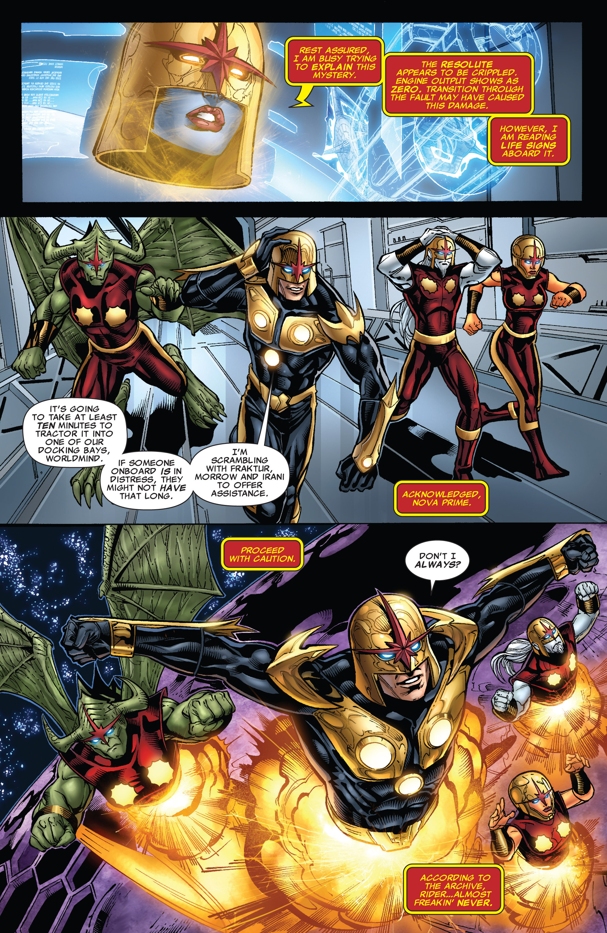 Read online Nova (2007) comic -  Issue #29 - 4