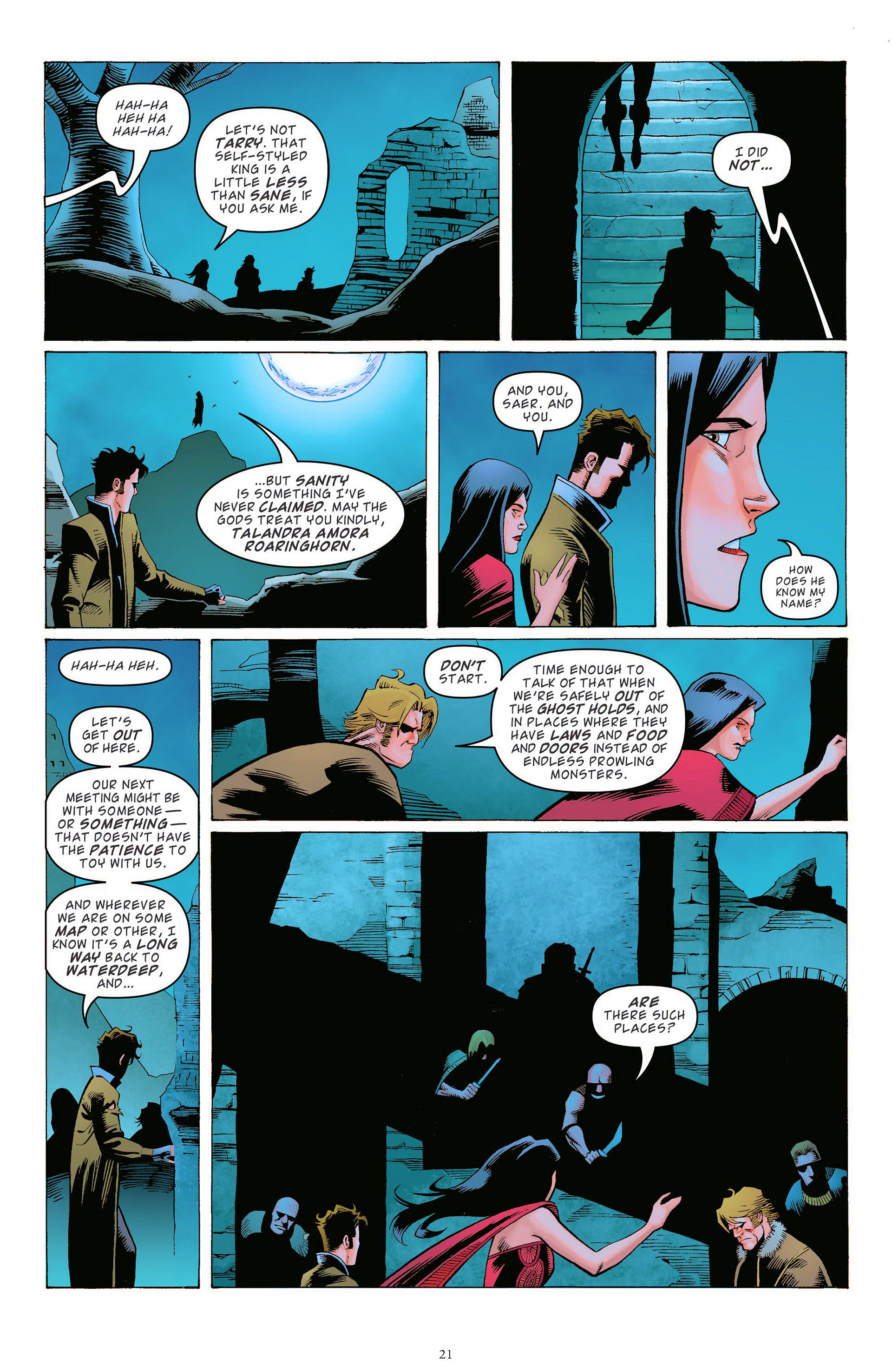 Read online Dungeons & Dragons: Forgotten Realms comic -  Issue #4 - 24