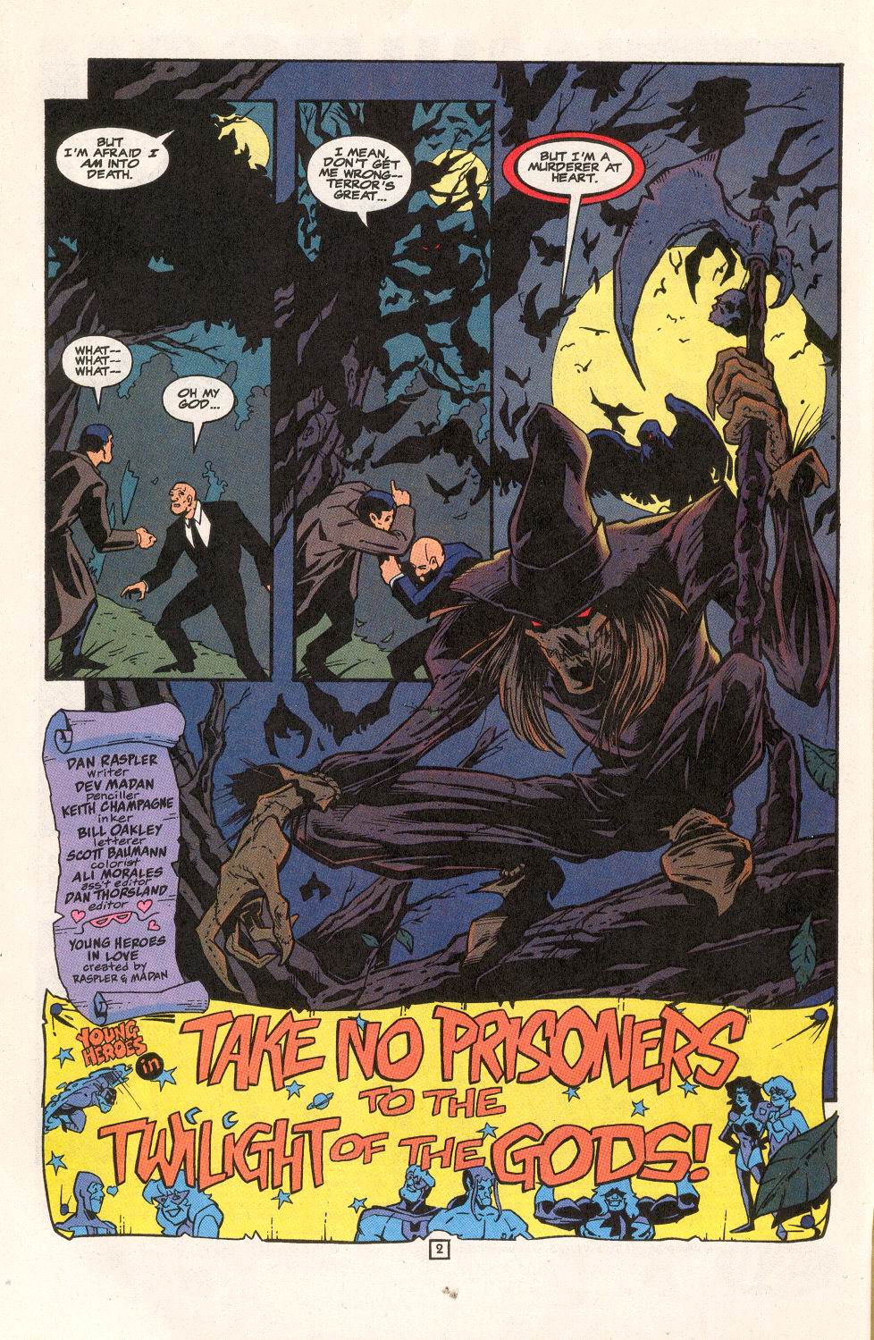 Read online Young Heroes in Love comic -  Issue #8 - 4