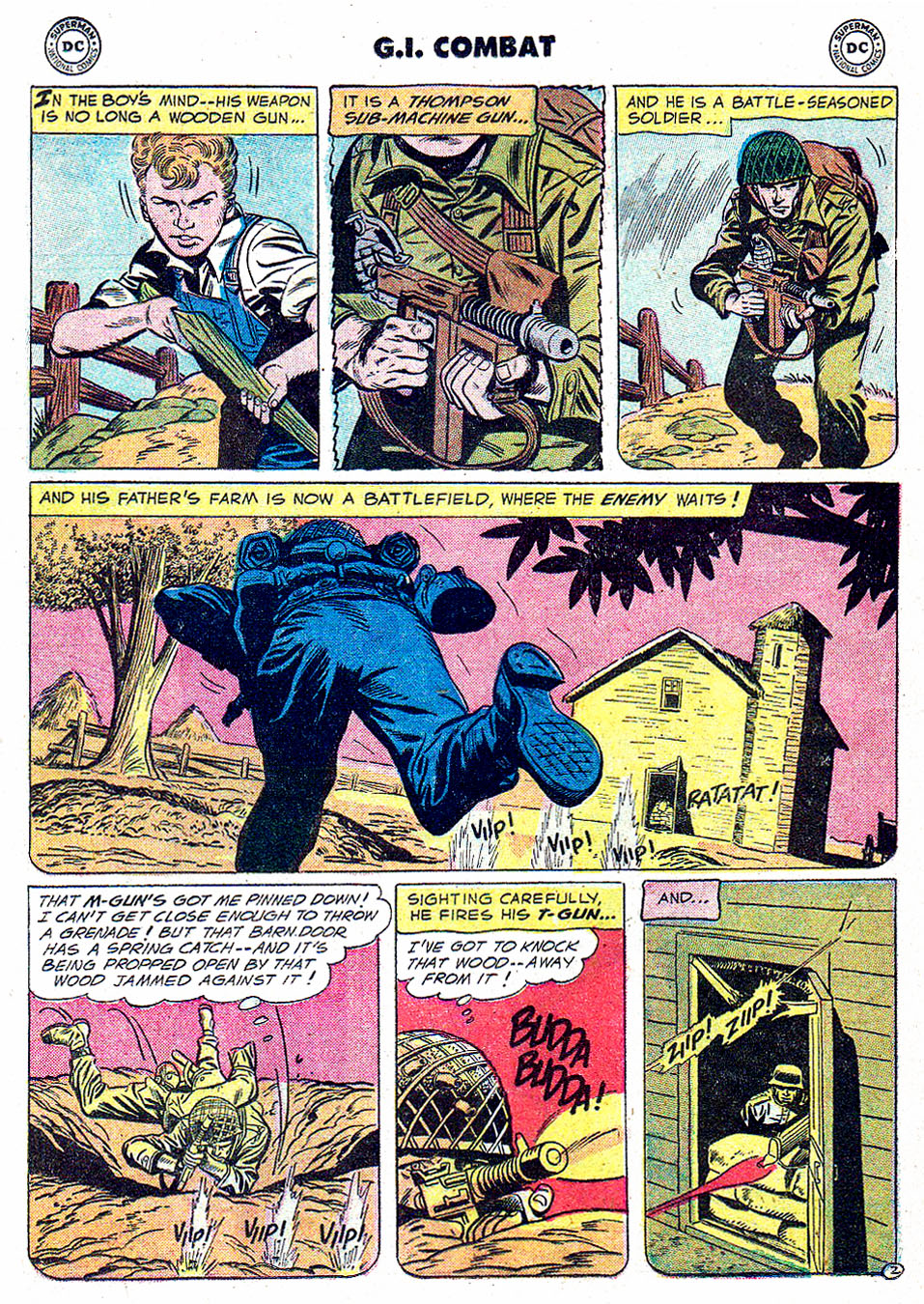 Read online G.I. Combat (1952) comic -  Issue #44 - 20