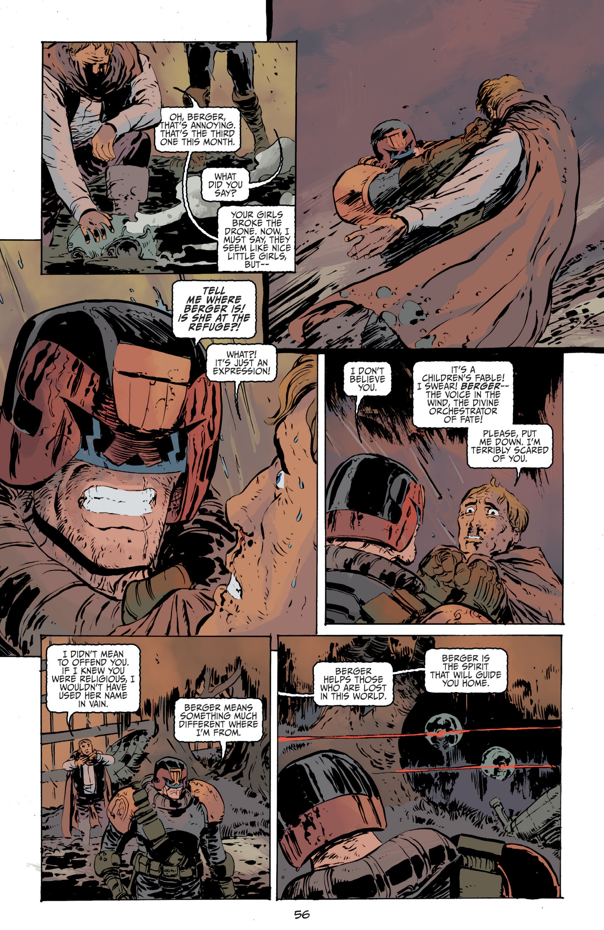 Read online Judge Dredd: Mega-City Zero comic -  Issue # TPB 2 - 56