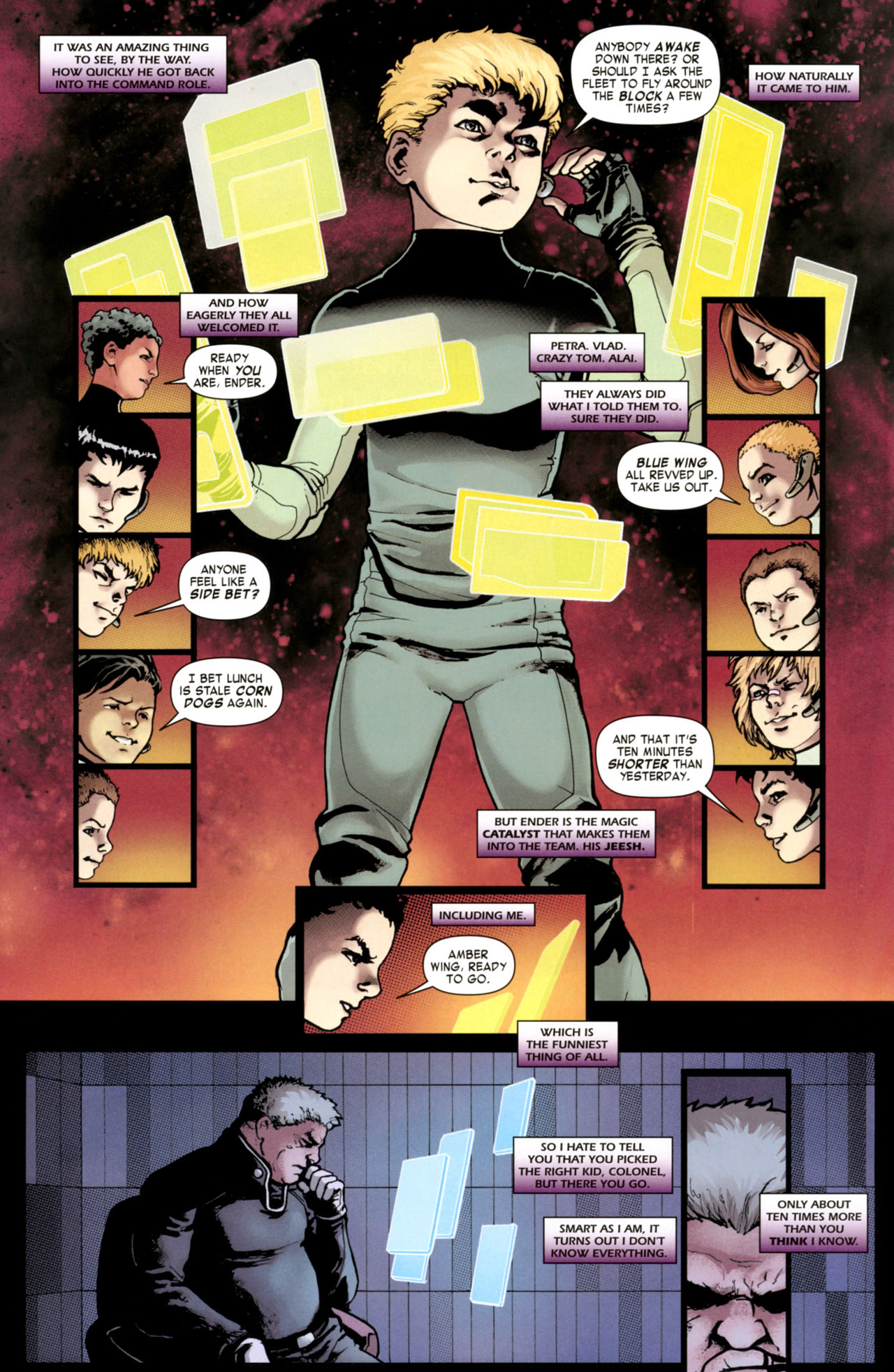 Read online Ender's Shadow: Command School comic -  Issue #5 - 4