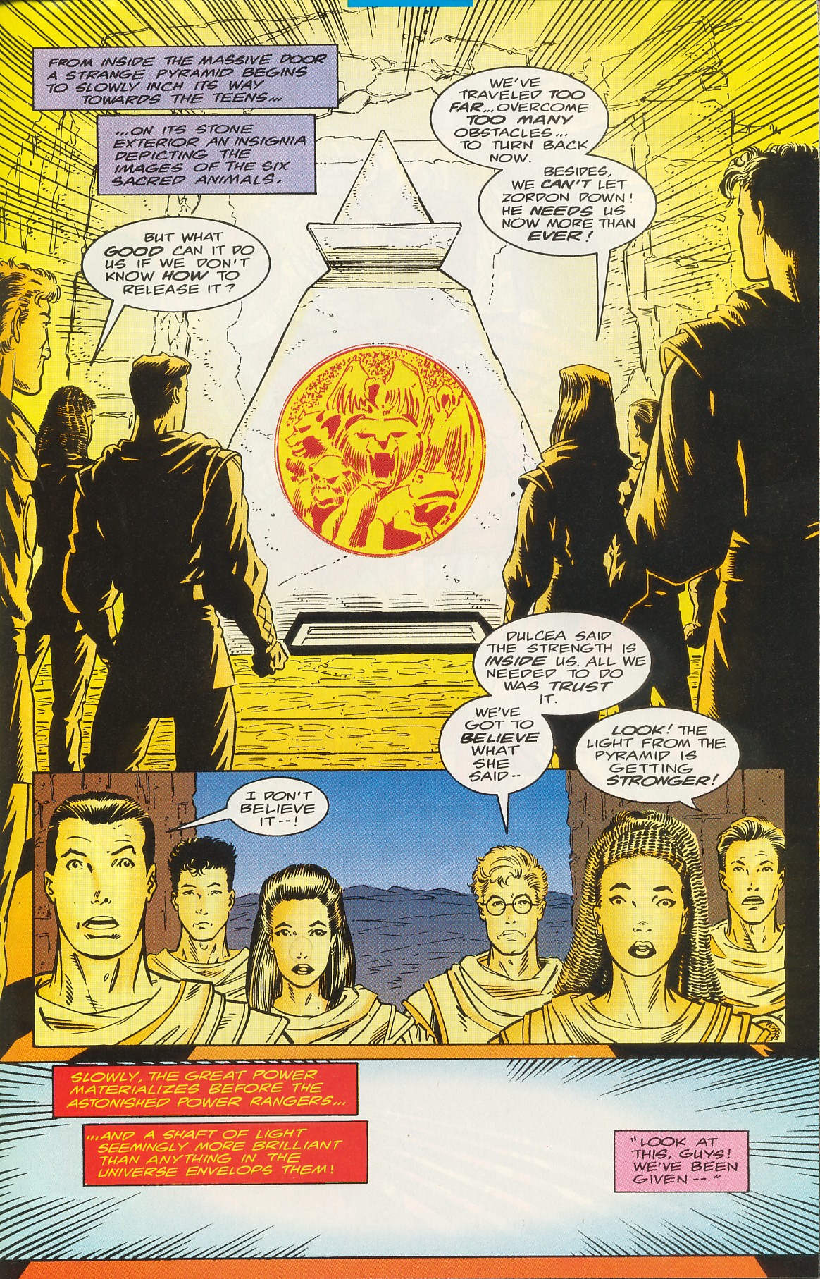 Read online Mighty Morphin' Power Rangers: The Movie comic -  Issue # Full - 30