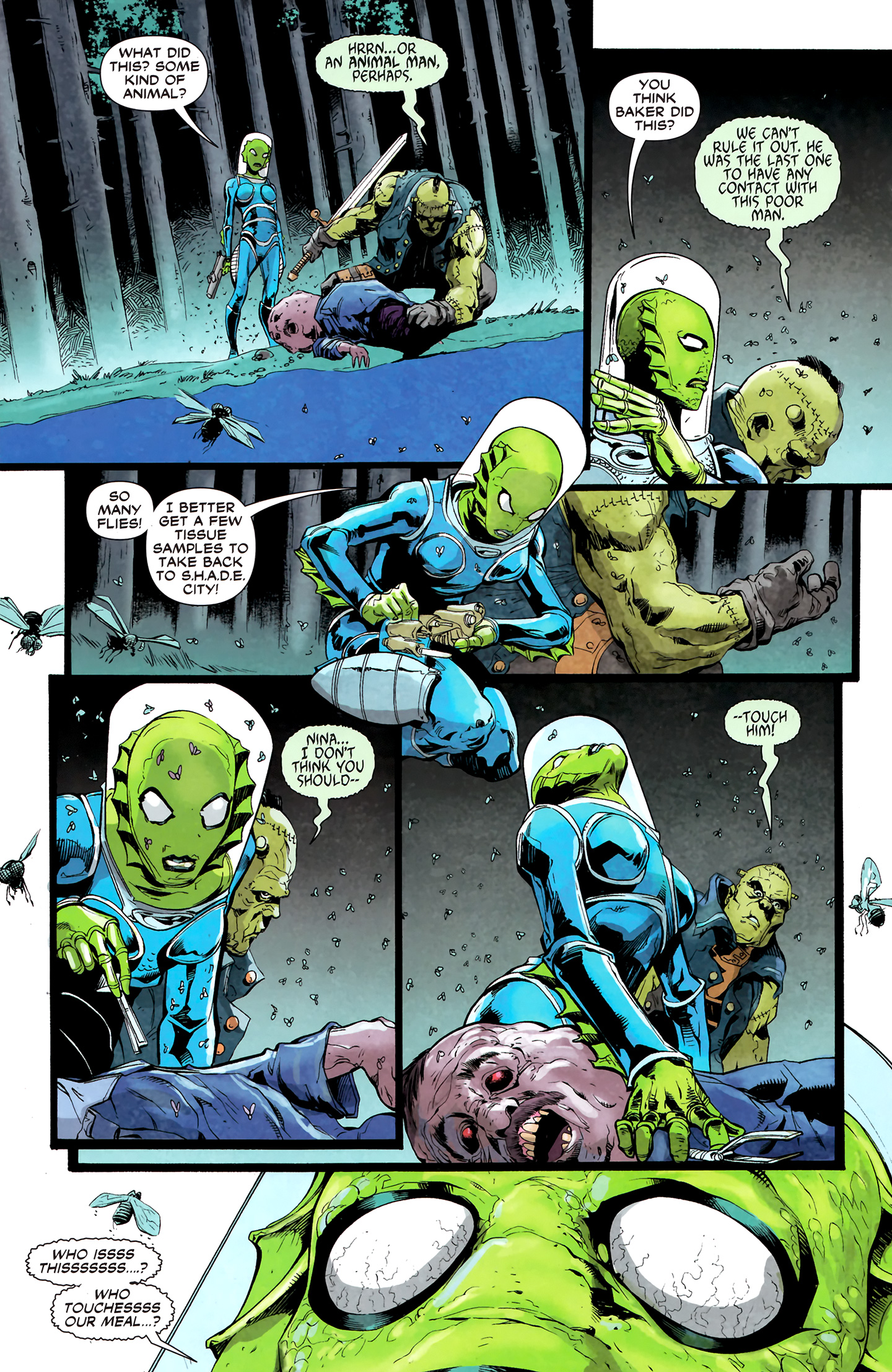 Read online Frankenstein, Agent of S.H.A.D.E. comic -  Issue #9 - 8