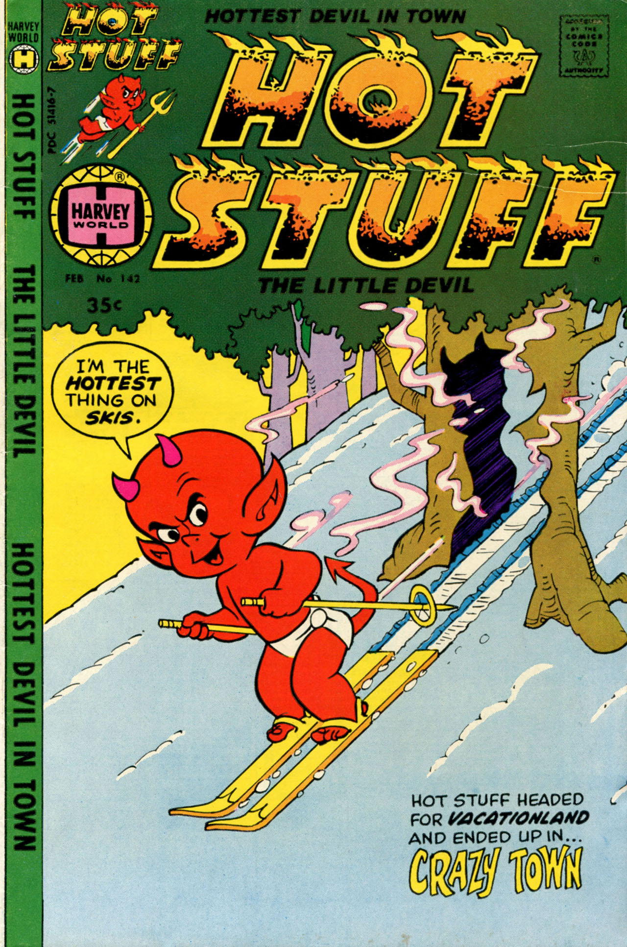 Read online Hot Stuff, the Little Devil comic -  Issue #142 - 1