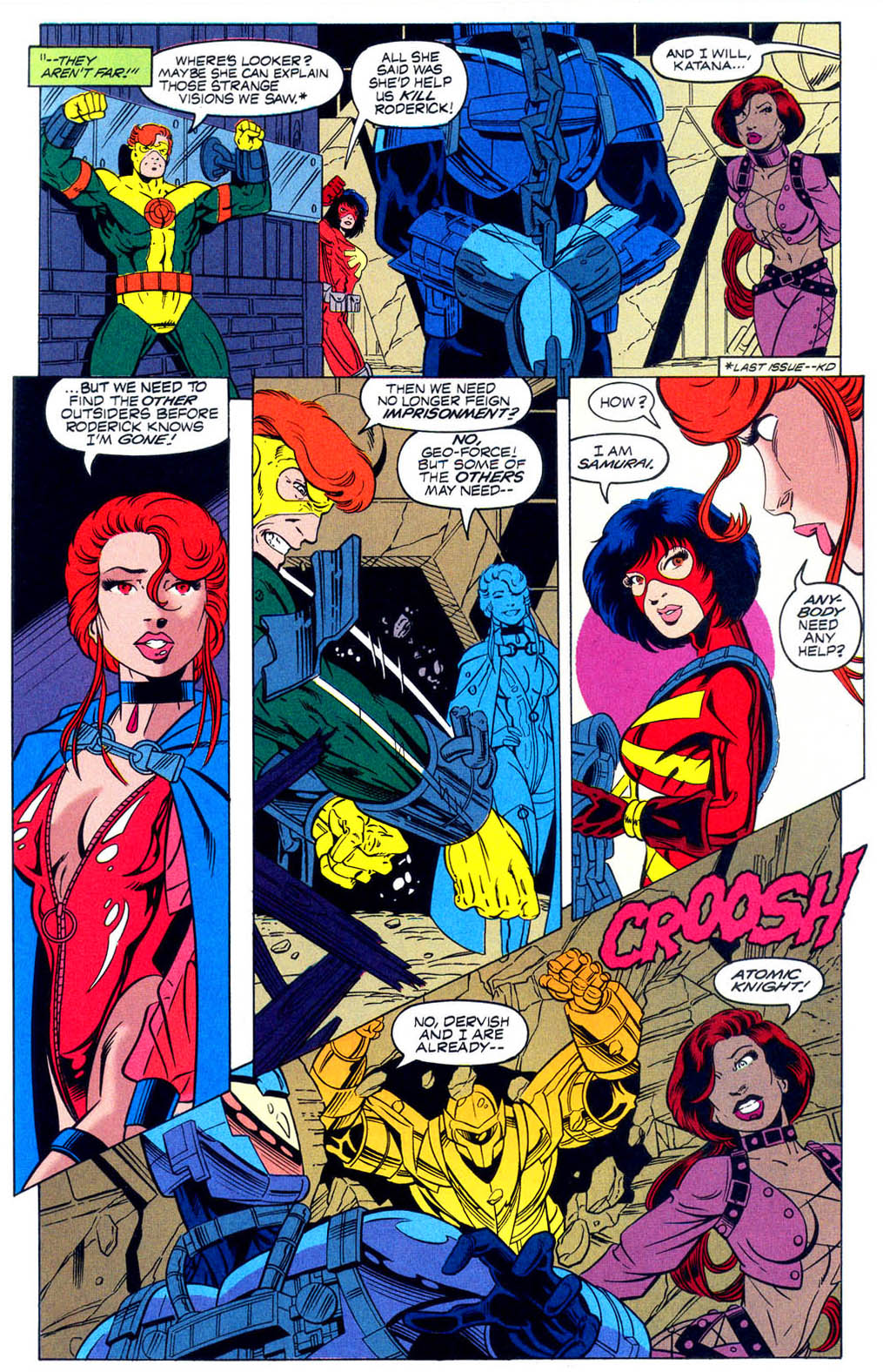 Read online Outsiders (1993) comic -  Issue #11 - 8