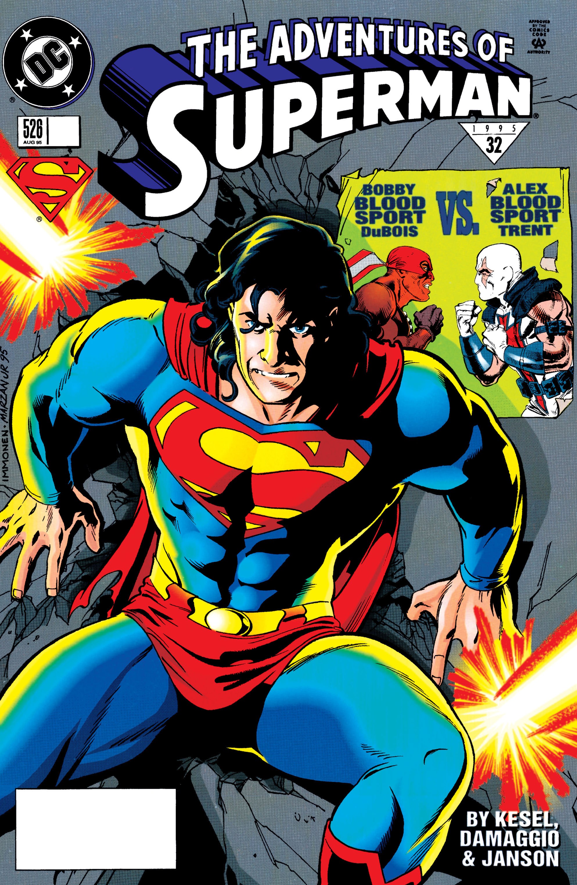 Read online Adventures of Superman (1987) comic -  Issue #526 - 1