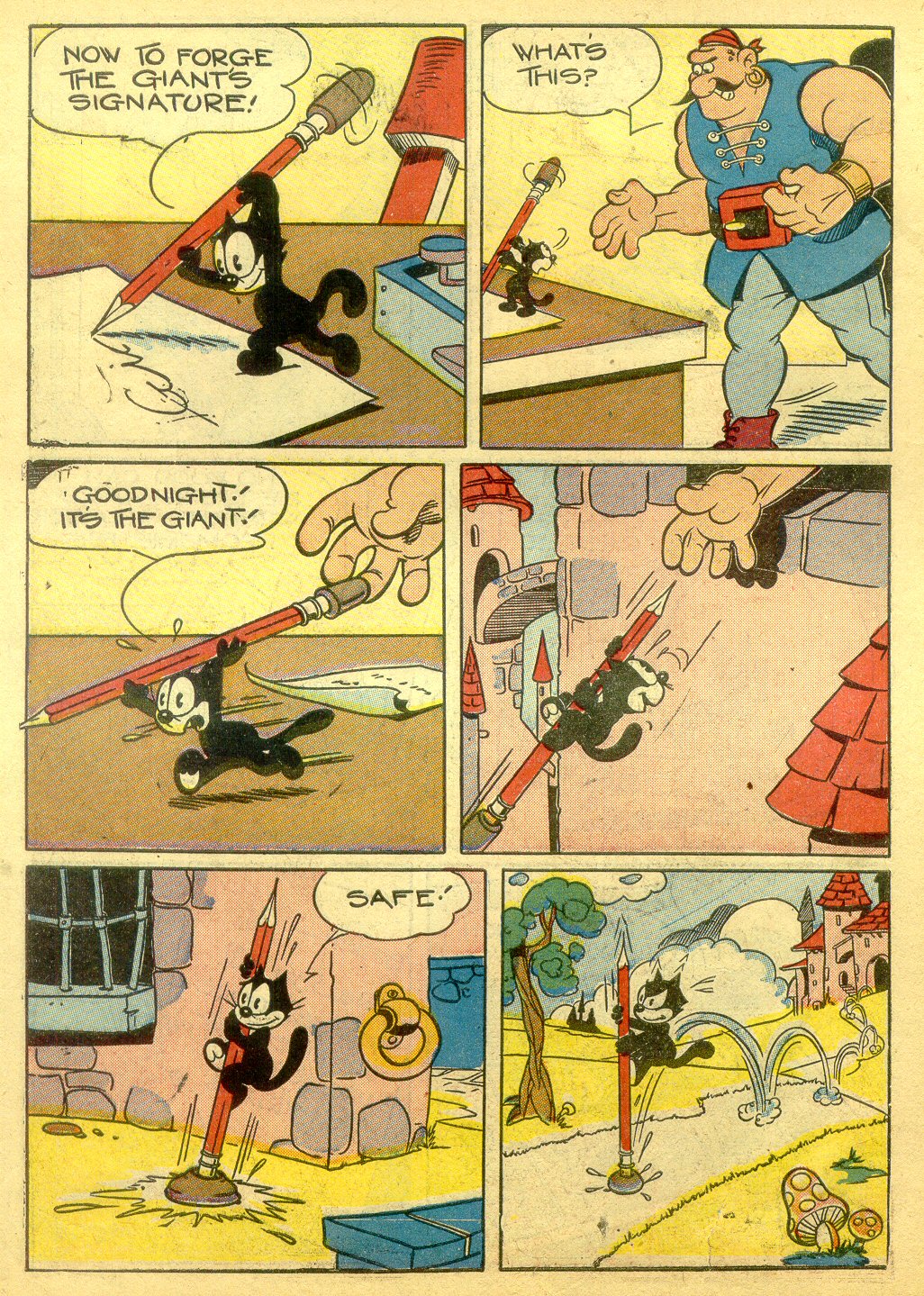 Read online Felix the Cat (1948) comic -  Issue #4 - 8