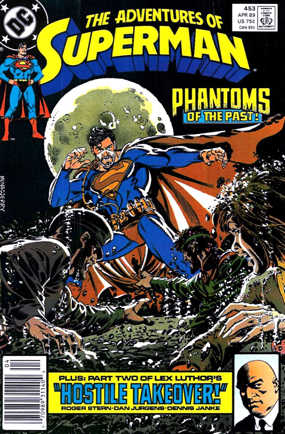 Read online Adventures of Superman (1987) comic -  Issue #453 - 1