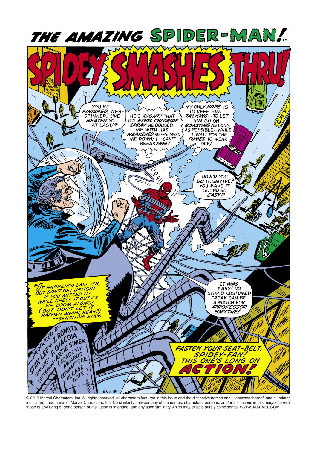 Read online The Amazing Spider-Man (1963) comic -  Issue #107 - 2