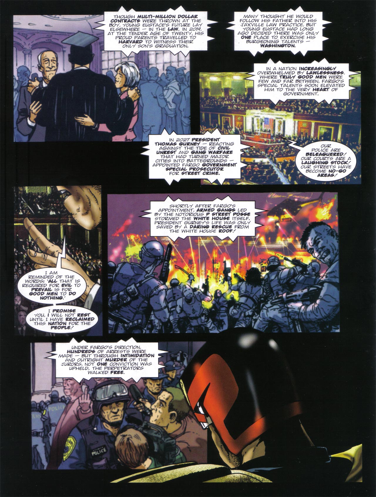 Read online Judge Dredd Origins comic -  Issue # TPB - 33