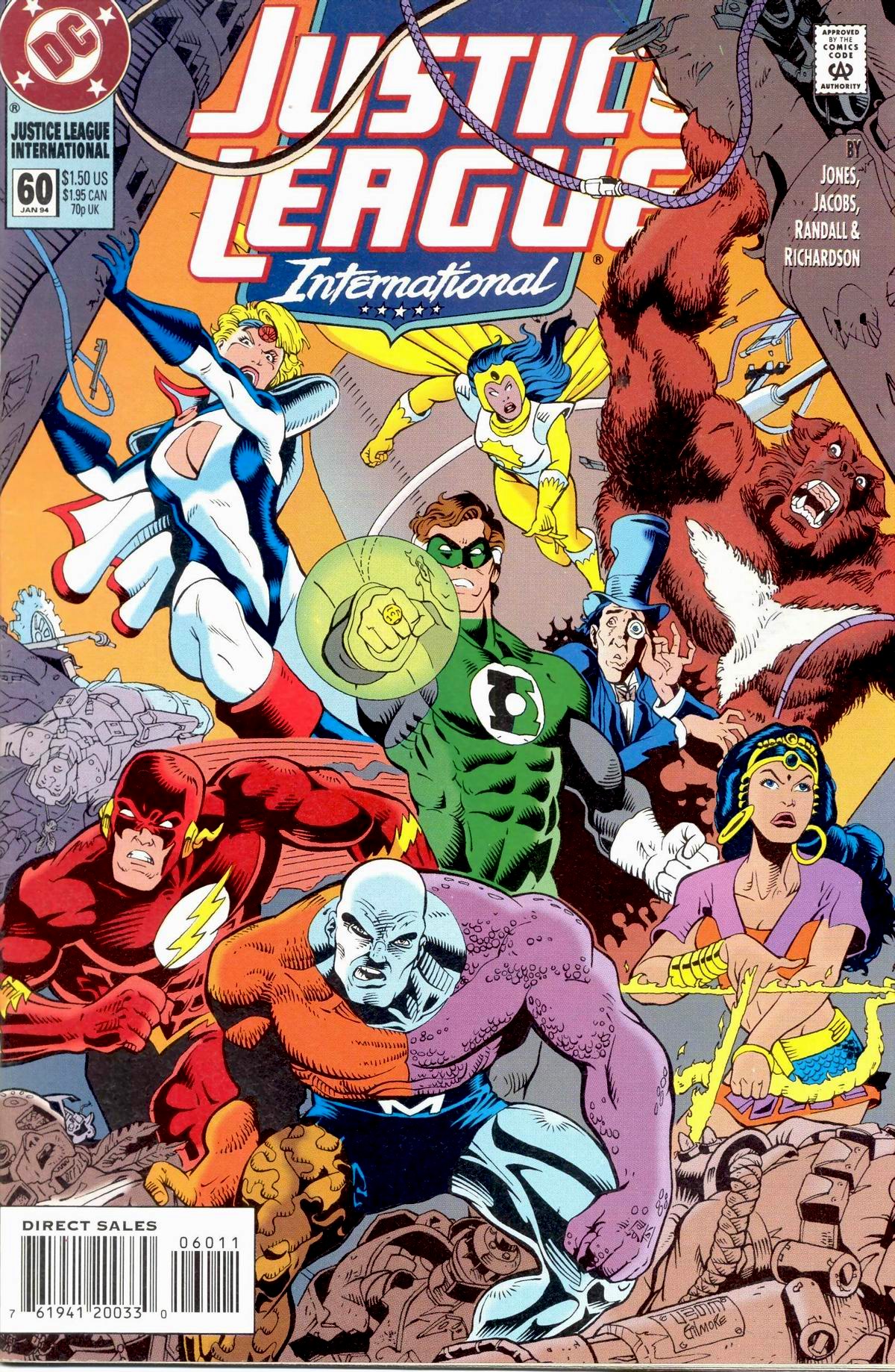 Read online Justice League International (1993) comic -  Issue #60 - 1