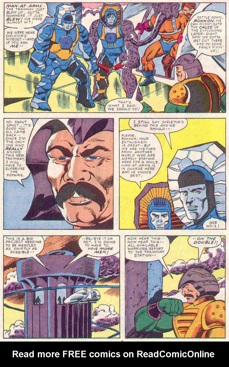 Read online Masters of the Universe (1986) comic -  Issue #6 - 4