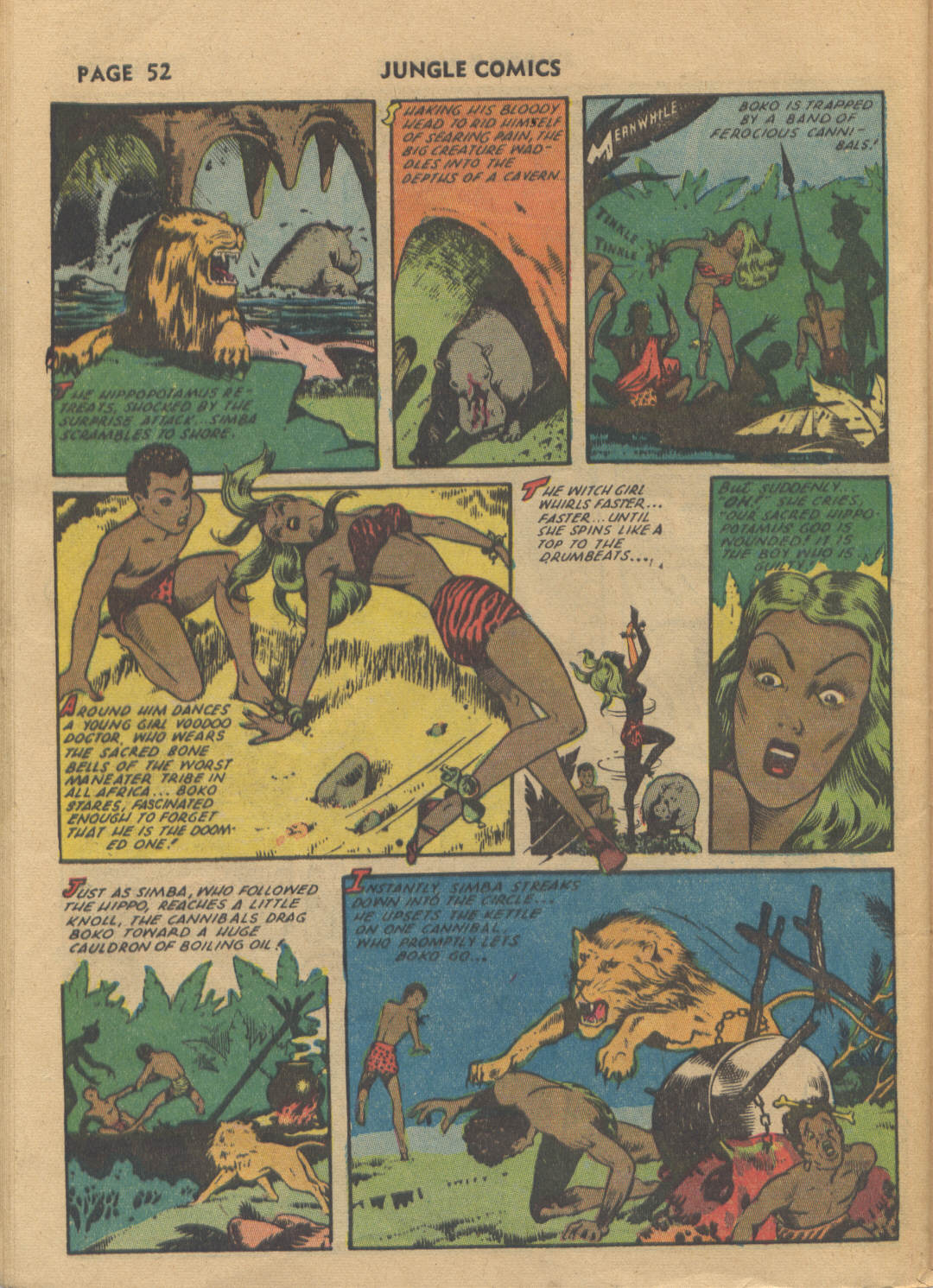 Read online Jungle Comics comic -  Issue #34 - 54