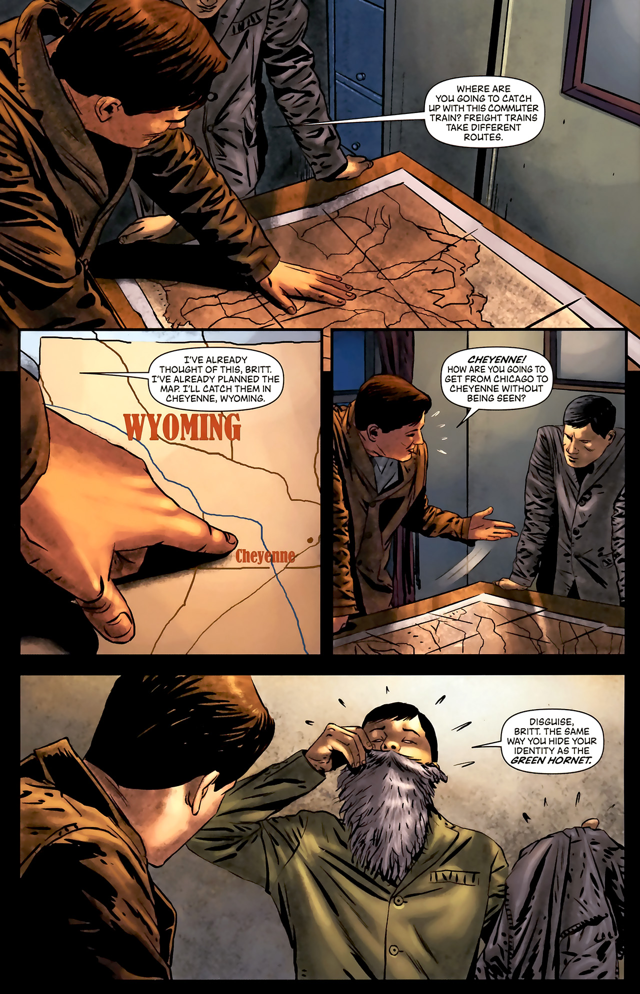 Read online Kato Origins comic -  Issue #3 - 4