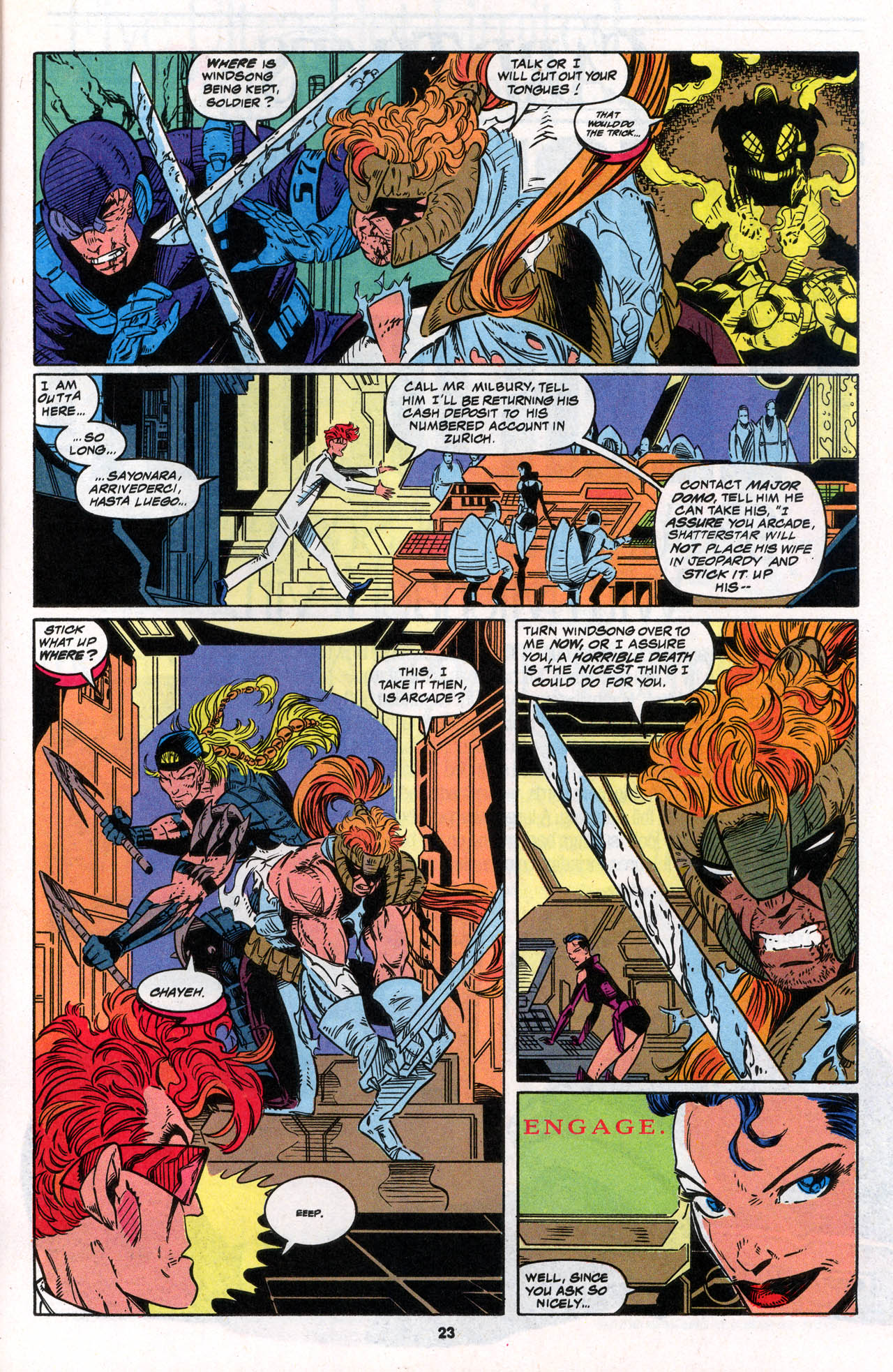 Read online X-Force (1991) comic -  Issue #30 - 24