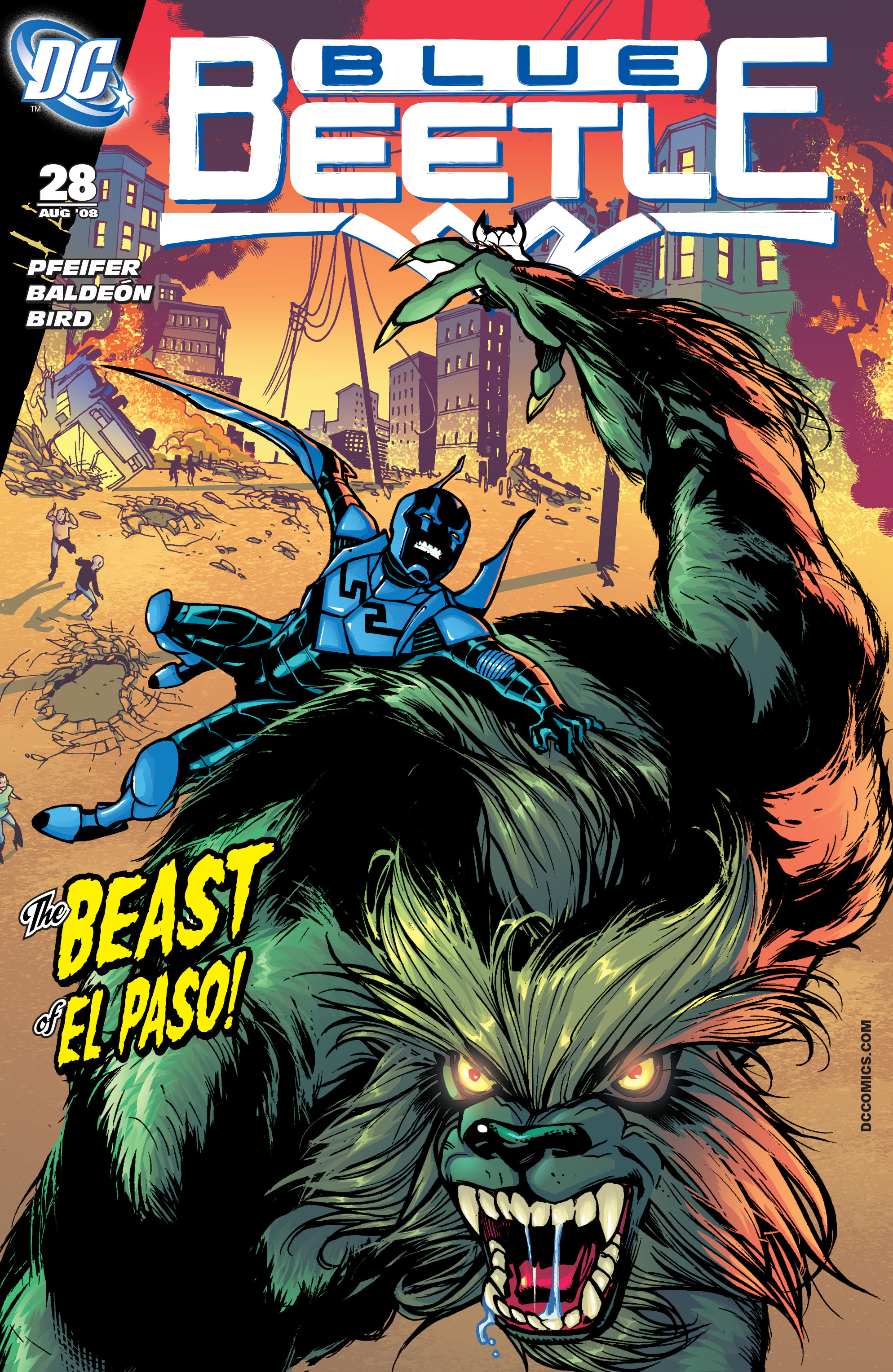 Read online Blue Beetle (2006) comic -  Issue #28 - 1